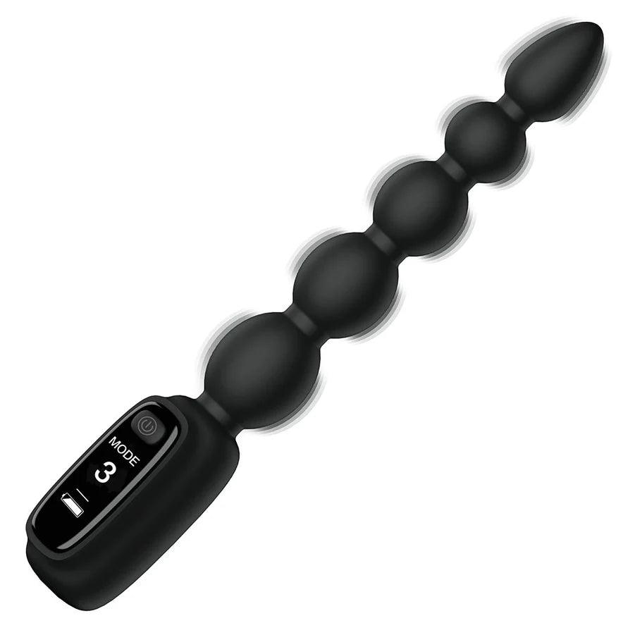 Bang! Digital Rechargeable Silicone Anal Beads - Buy At Luxury Toy X - Free 3-Day Shipping