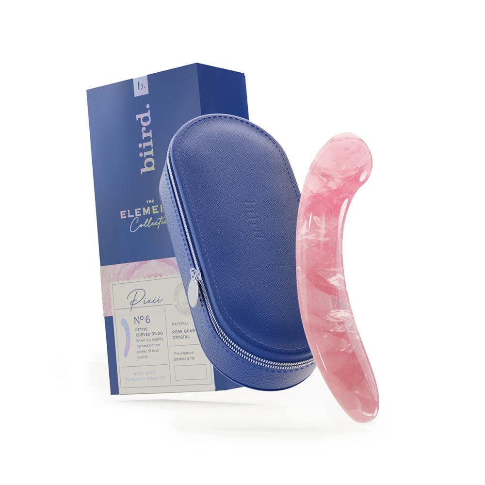 Biird Pixii Rose Quartz Dildo - Buy At Luxury Toy X - Free 3-Day Shipping