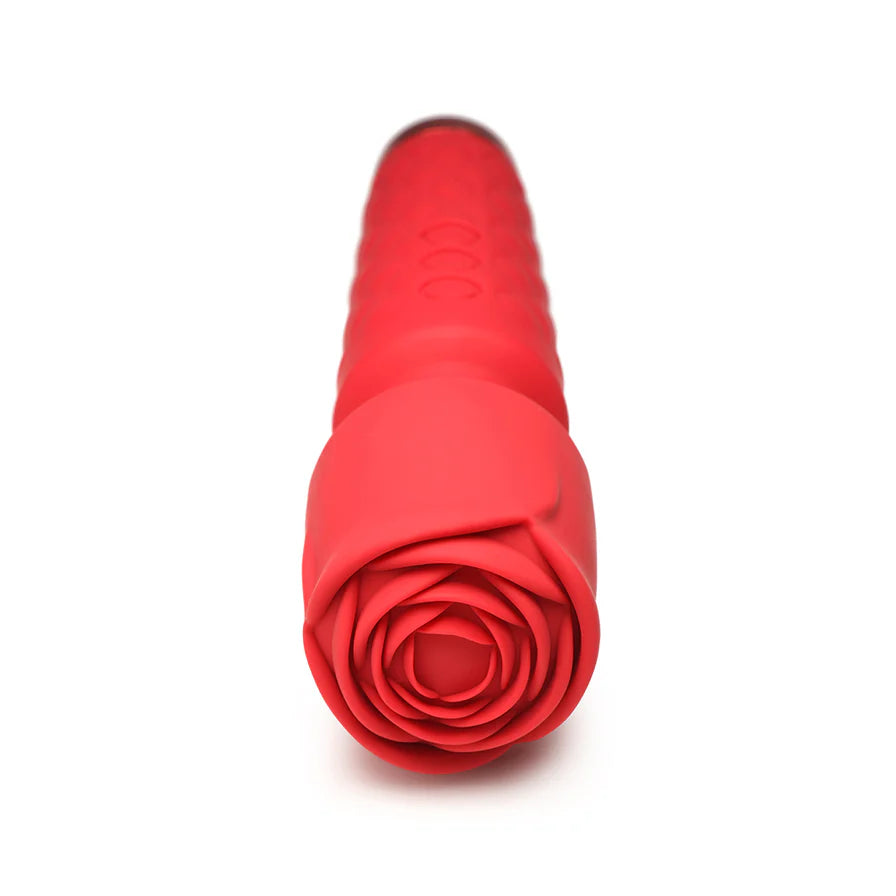 Bloomgasm Pleasure Rose 10X Rechargeable Silicone Wand with Rose Attachment - Buy At Luxury Toy X - Free 3-Day Shipping