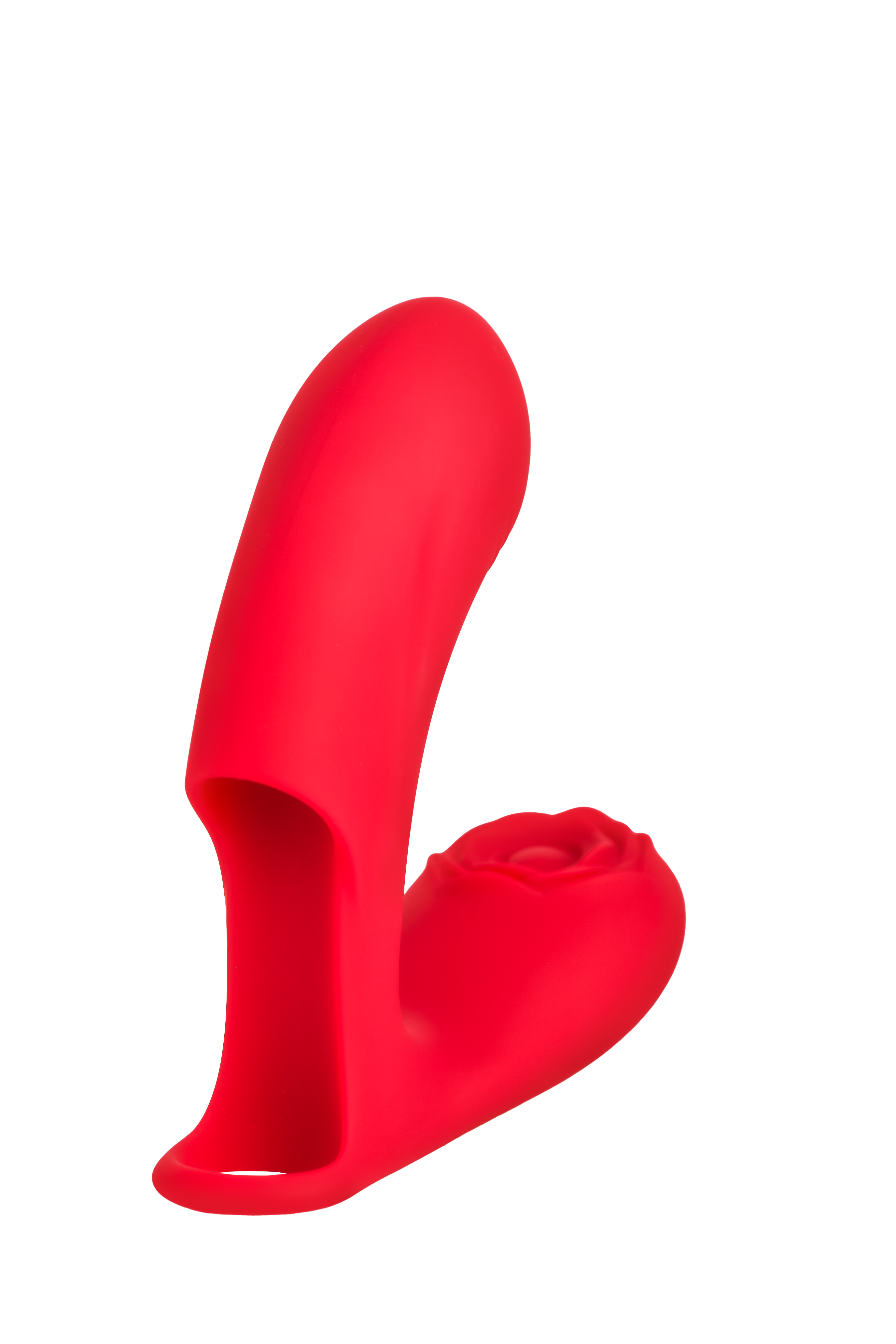 Bloomgasm Rose Touch Pulsing Rechargeable Silicone Finger Vibrator – Double the Sensation, Double the Pleasure! - Buy At Luxury Toy X - Free 3-Day Shipping