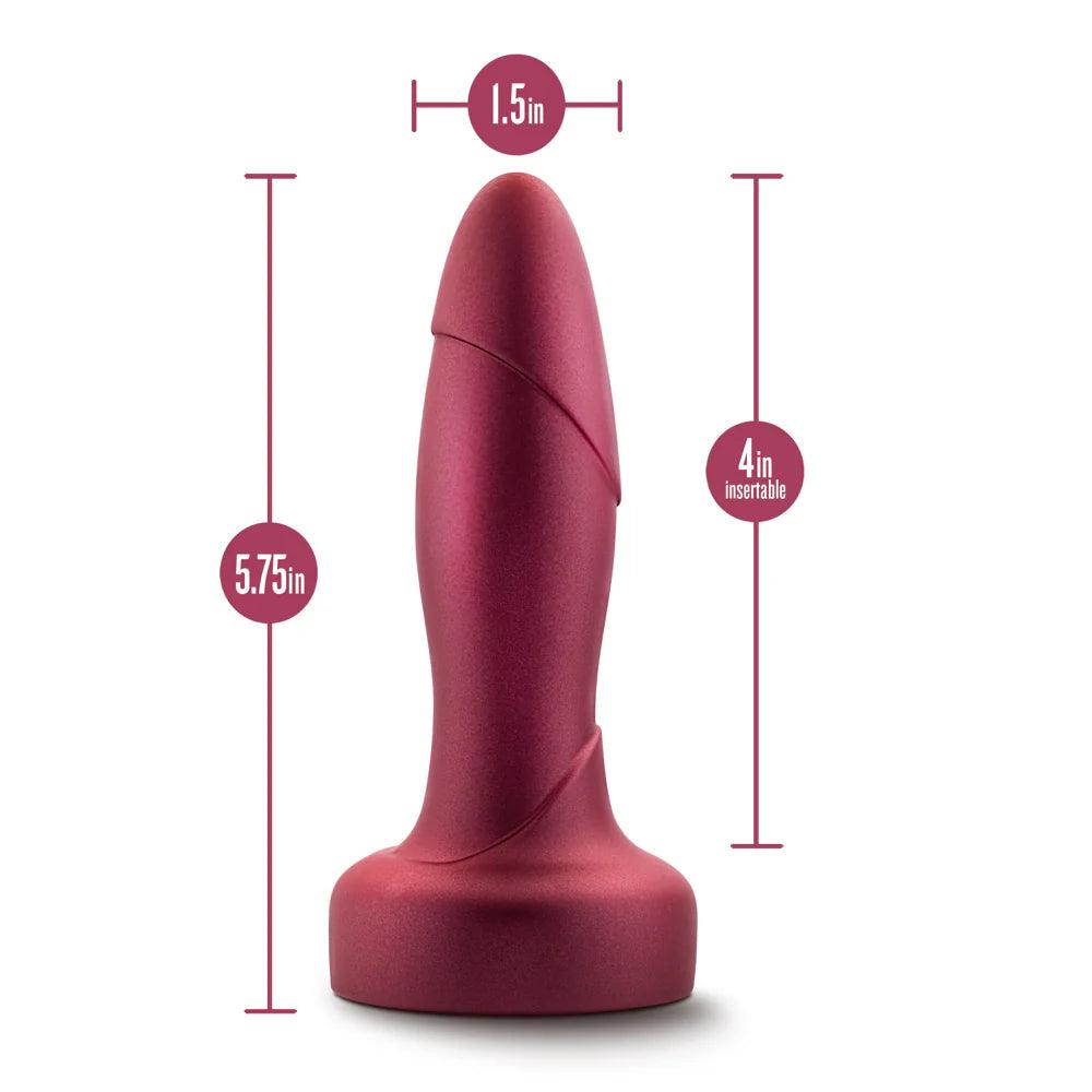 Blush Anal Adventures Matrix Atomic Plug with Remote Martian Wine - Buy At Luxury Toy X - Free 3-Day Shipping