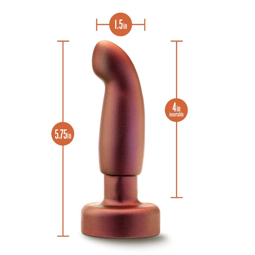 Blush Anal Adventures Matrix Bionic Plug with Remote Cosmic Copper - Buy At Luxury Toy X - Free 3-Day Shipping