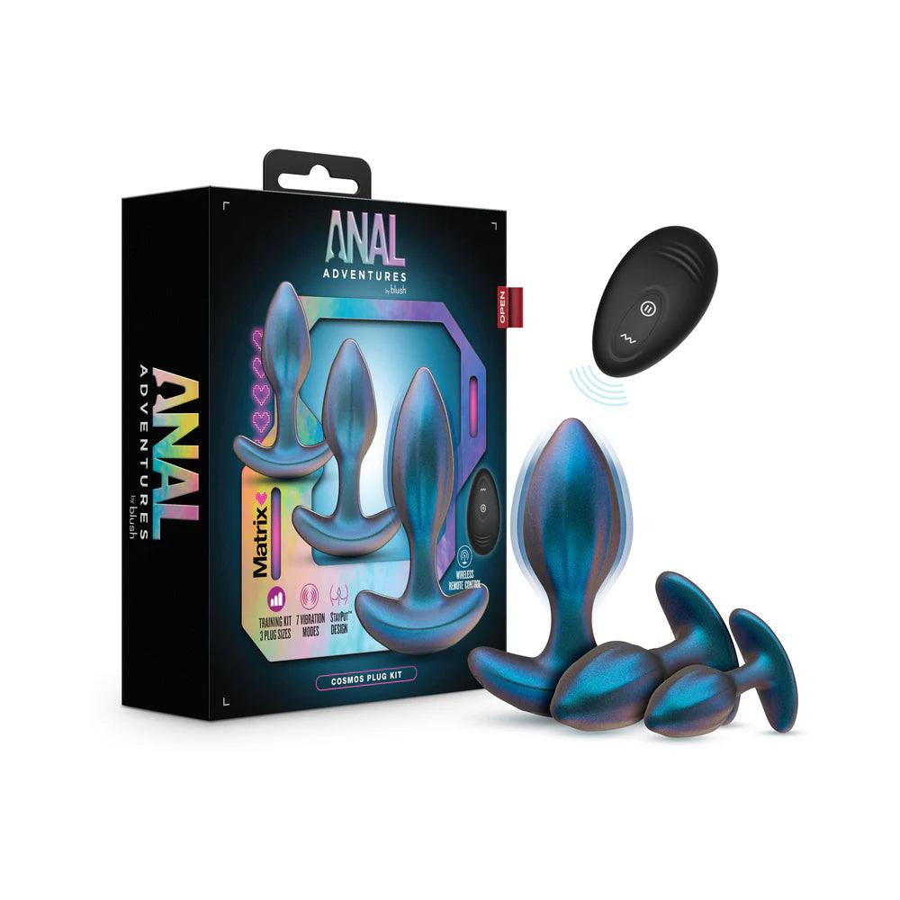 Blush Anal Adventures Matrix Cosmos Plug Kit Lunar - Buy At Luxury Toy X - Free 3-Day Shipping