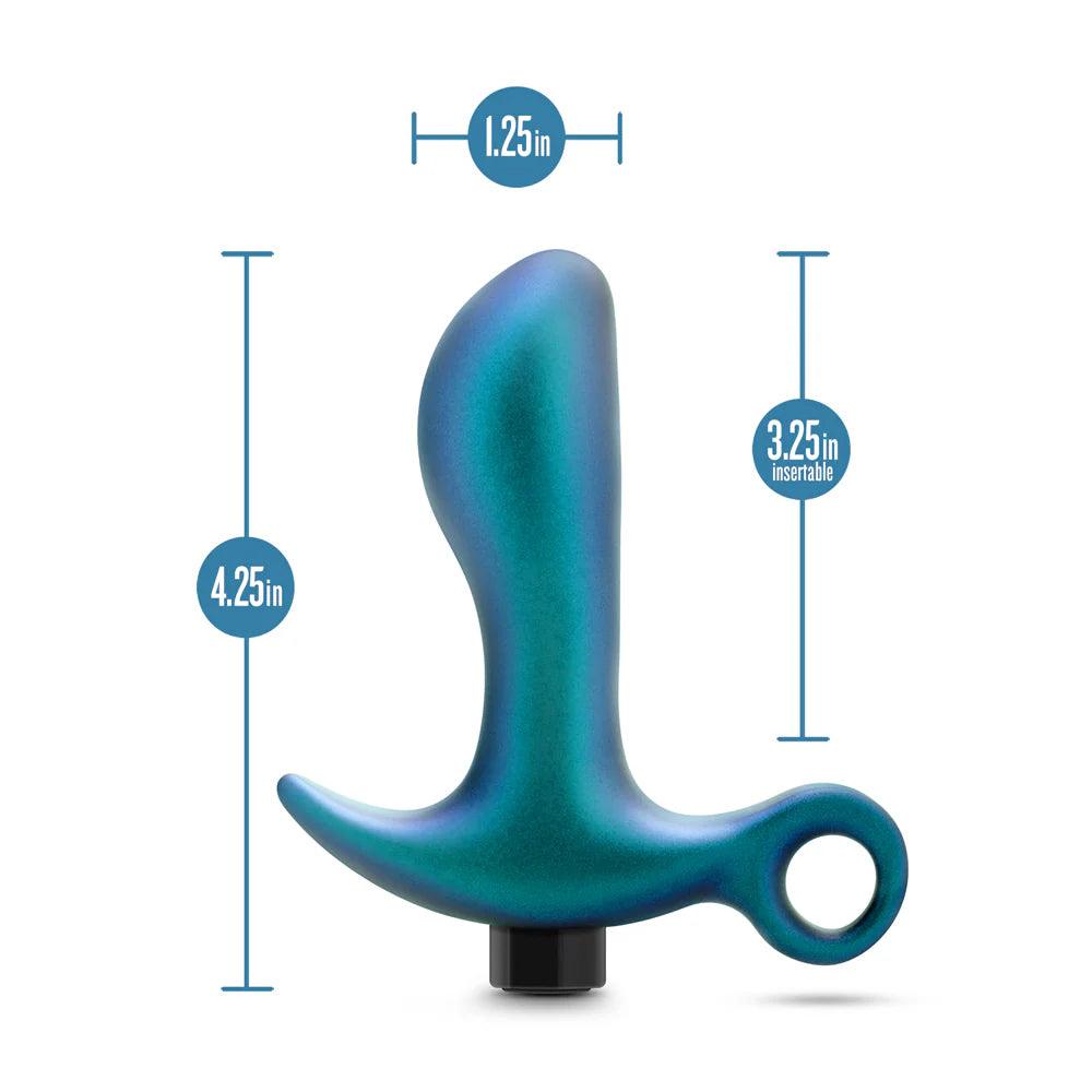 Blush Anal Adventures Matrix Teleportation Plug Lunar Blue - Buy At Luxury Toy X - Free 3-Day Shipping