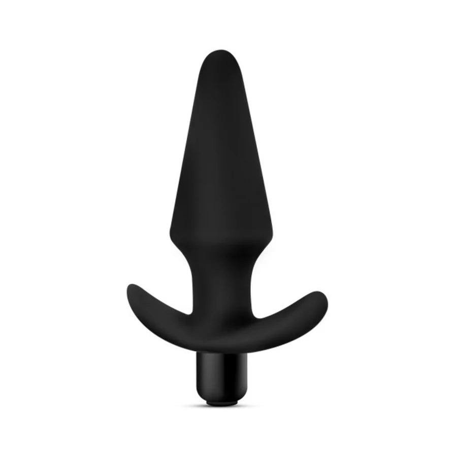 Blush Anal Adventures Platinum Silicone Vibrating Plug - Buy At Luxury Toy X - Free 3-Day Shipping