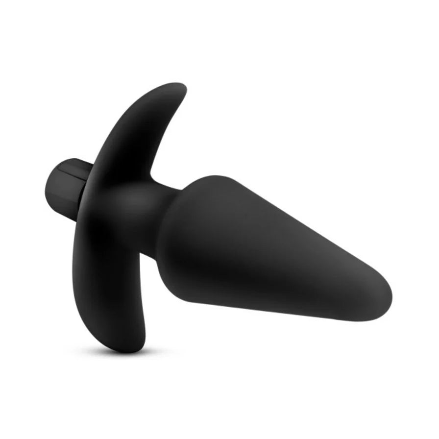 Blush Anal Adventures Platinum Silicone Vibrating Plug - Buy At Luxury Toy X - Free 3-Day Shipping