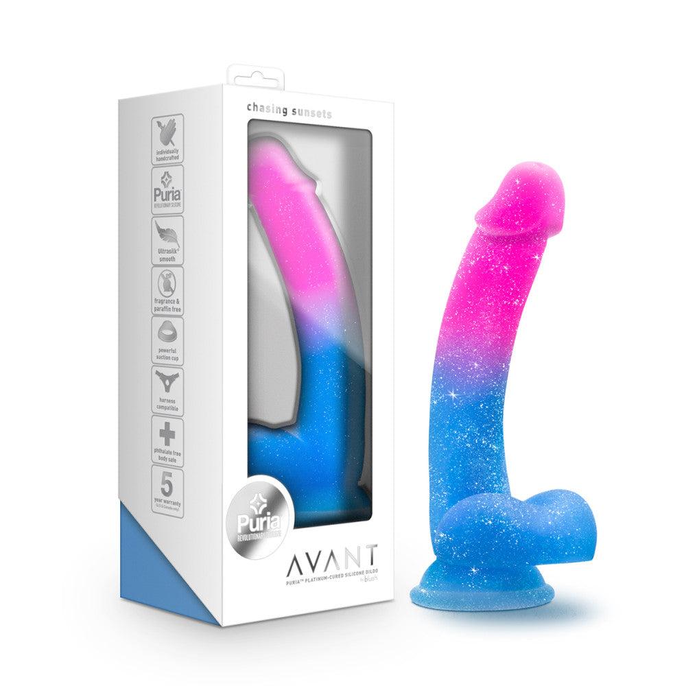 Blush Avant Chasing Sunsets Silicone Dildo 7.75" - Buy At Luxury Toy X - Free 3-Day Shipping