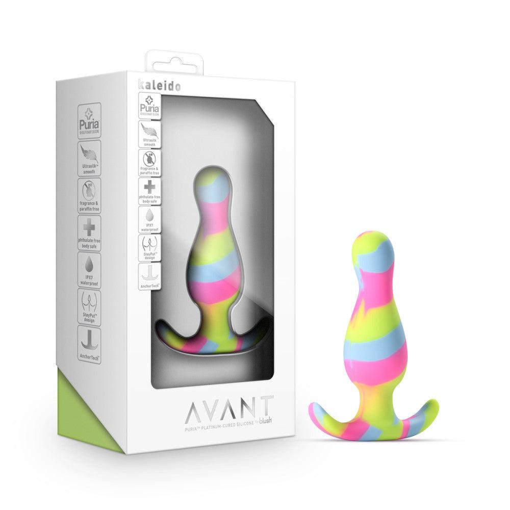 Blush Avant Kaleido Silicone Anal Plug Lime - Buy At Luxury Toy X - Free 3-Day Shipping