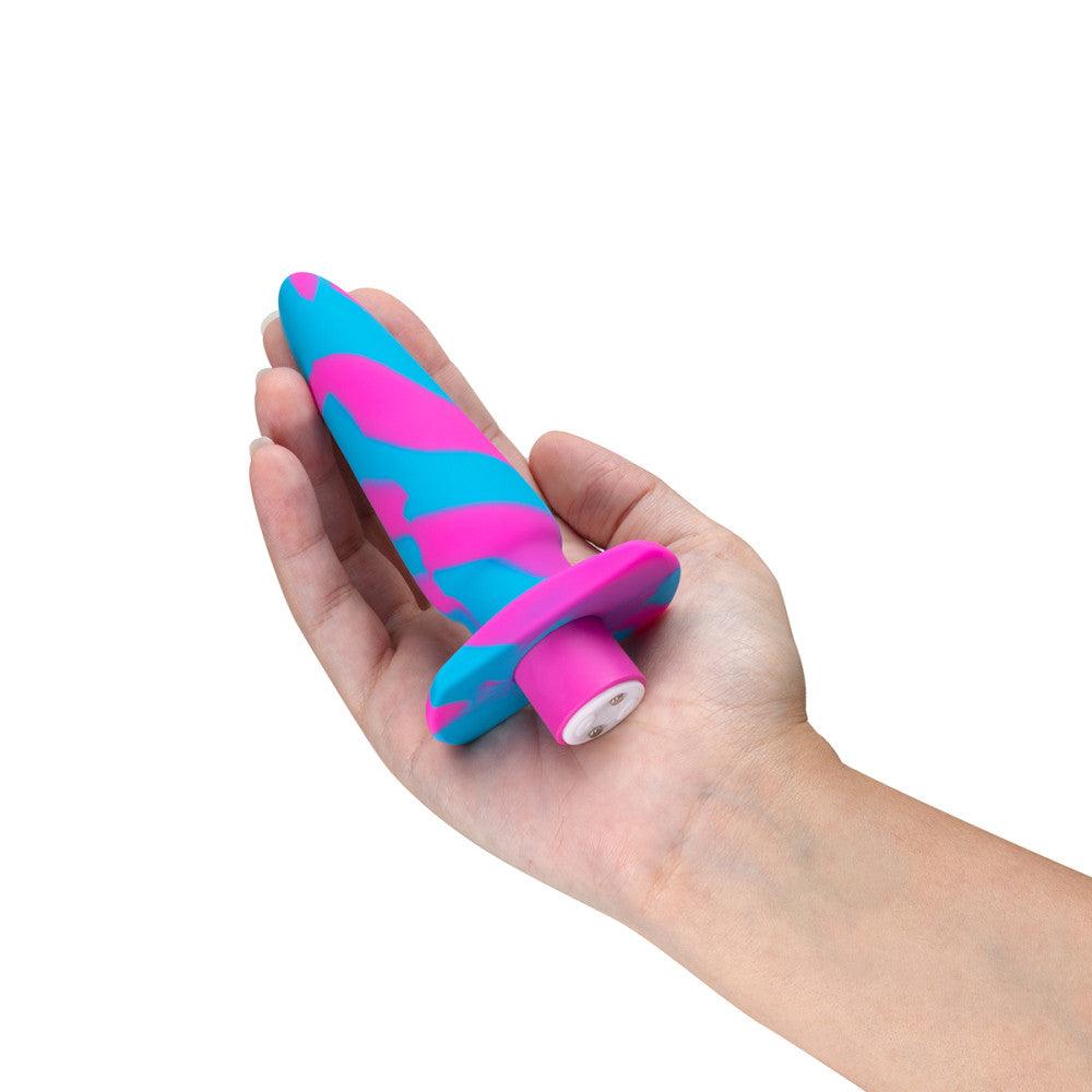 Blush Avant Vibrotize Vibrating Silicone Anal Plug Fuchsia - Buy At Luxury Toy X - Free 3-Day Shipping