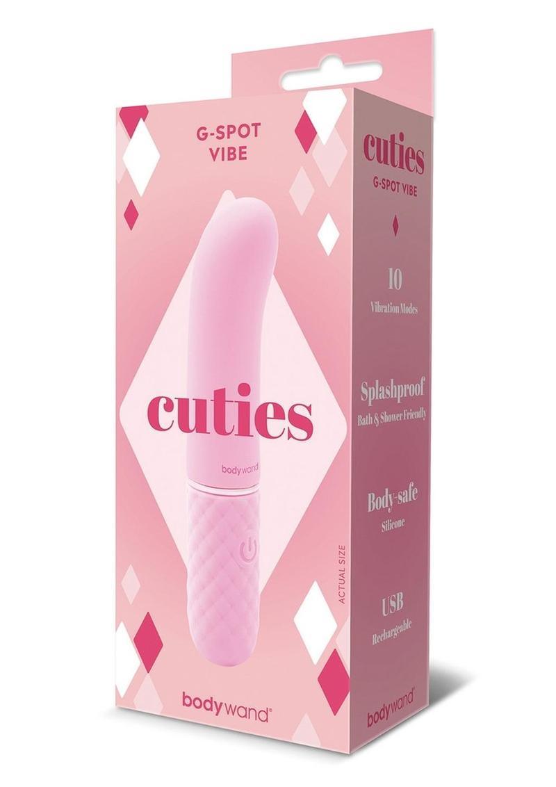 Bodywand Cuties Mini G Rechargeable Silicone Vibrator - Buy At Luxury Toy X - Free 3-Day Shipping