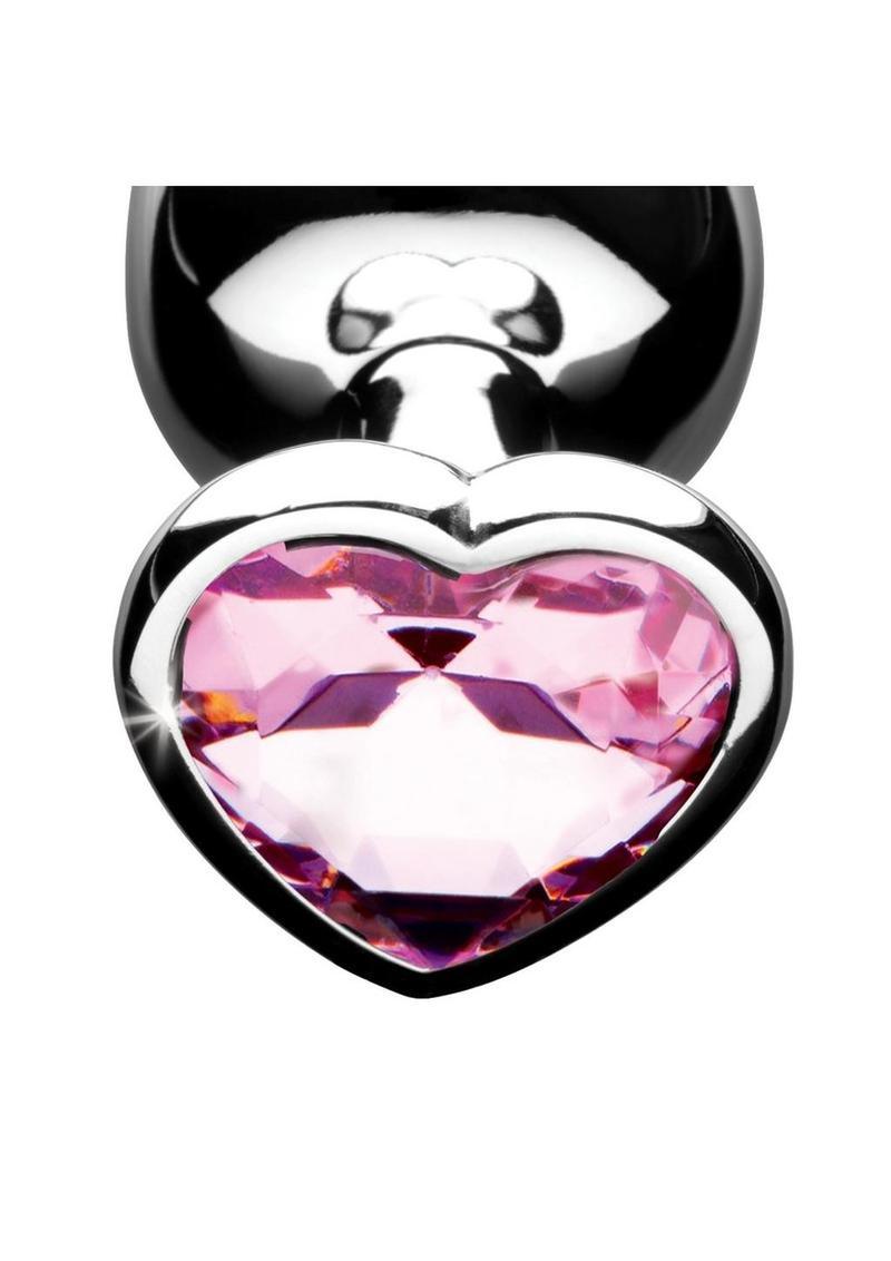 Booty Sparks Heart Gem Anal Plug Set - Buy At Luxury Toy X - Free 3-Day Shipping