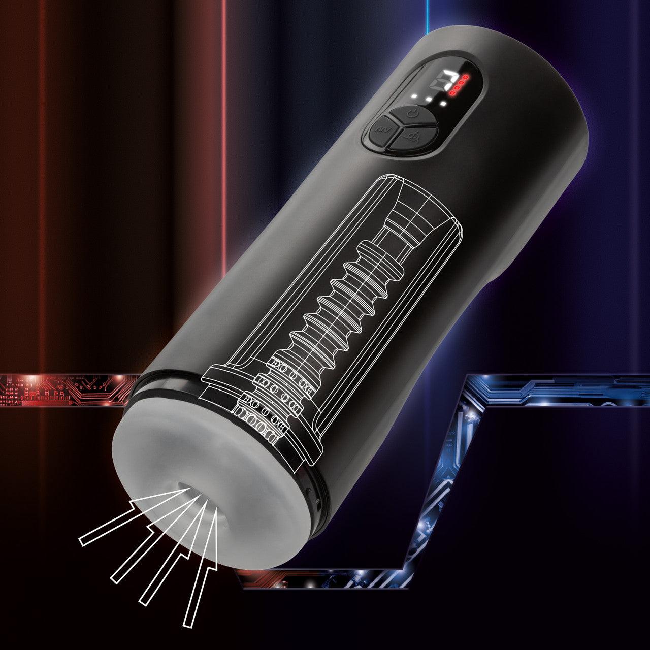 Calexotics Bionic™ Sucking and Vibrating Masturbator - Buy At Luxury Toy X - Free 3-Day Shipping