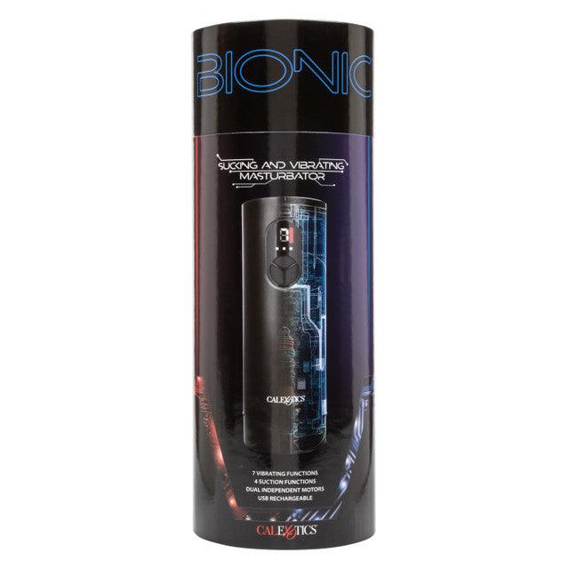 Calexotics Bionic™ Sucking and Vibrating Masturbator - Buy At Luxury Toy X - Free 3-Day Shipping