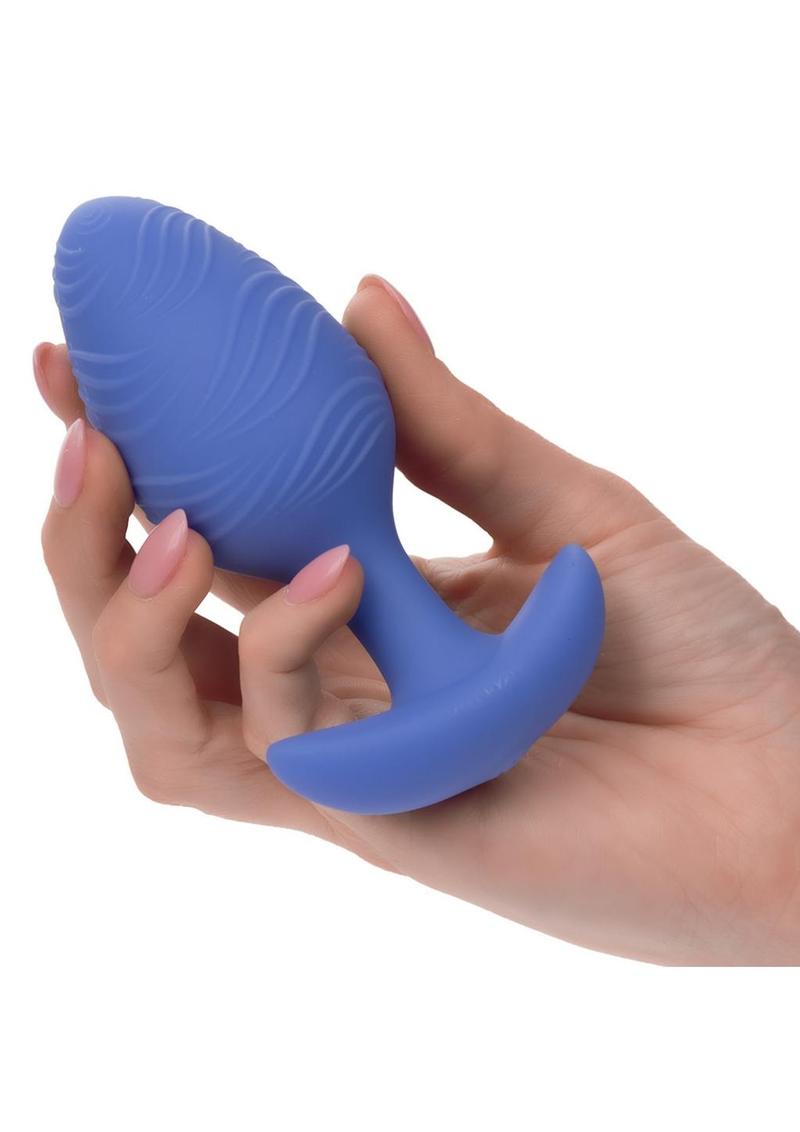 CalExotics Cheeky™ Rechargeable Silicone Glow-In-The-Dark Butt Plug – Large - Buy At Luxury Toy X - Free 3-Day Shipping