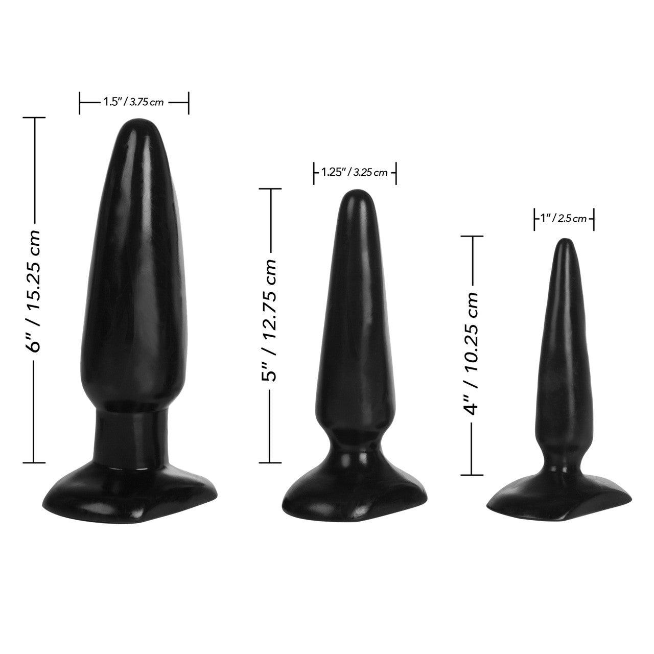 CalExotics COLT Anal Trainer Kit Butt Plug - Buy At Luxury Toy X - Free 3-Day Shipping