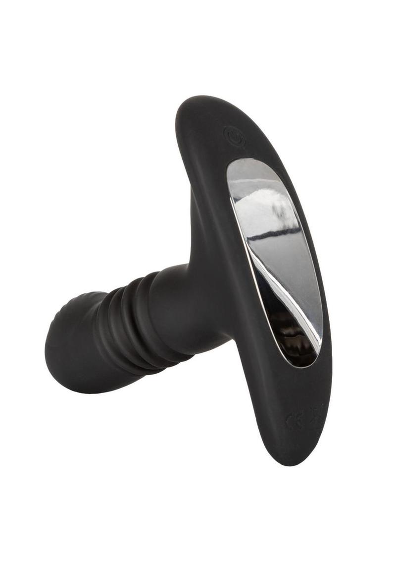 CalExotics Eclipse™ Thrusting Rotator Probe – Silicone Rechargeable Vibrating Butt Plug with Remote Control - Buy At Luxury Toy X - Free 3-Day Shipping