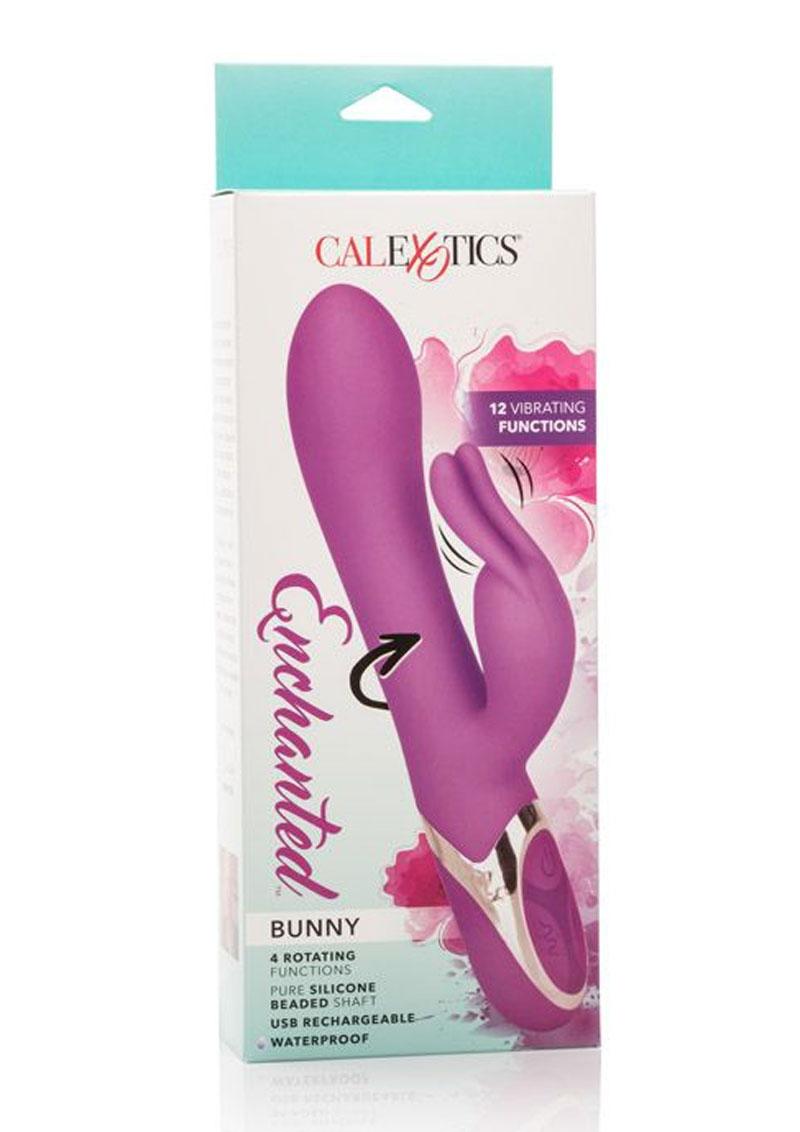 CalExotics Enchanted Bunny™ Silicone USB Rechargeable Rabbit - Buy At Luxury Toy X - Free 3-Day Shipping