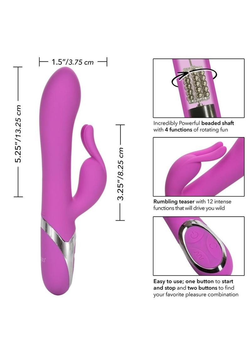 CalExotics Enchanted Bunny™ Silicone USB Rechargeable Rabbit - Buy At Luxury Toy X - Free 3-Day Shipping