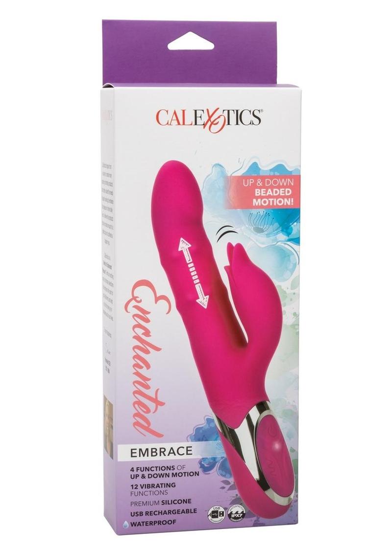 CalExotics Enchanted Embrace™ Rechargeable Silicone Rabbit Vibrator - Buy At Luxury Toy X - Free 3-Day Shipping