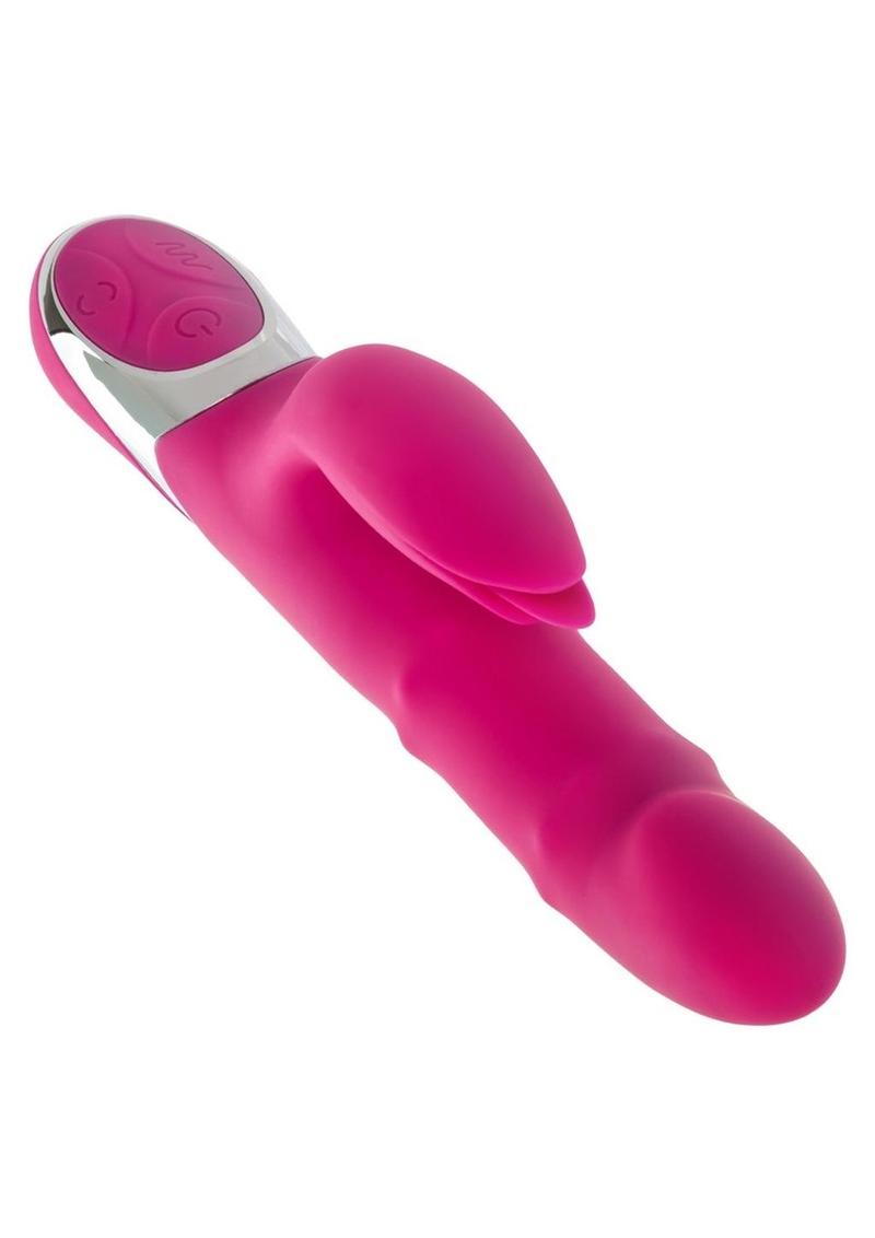 CalExotics Enchanted Embrace™ Rechargeable Silicone Rabbit Vibrator - Buy At Luxury Toy X - Free 3-Day Shipping