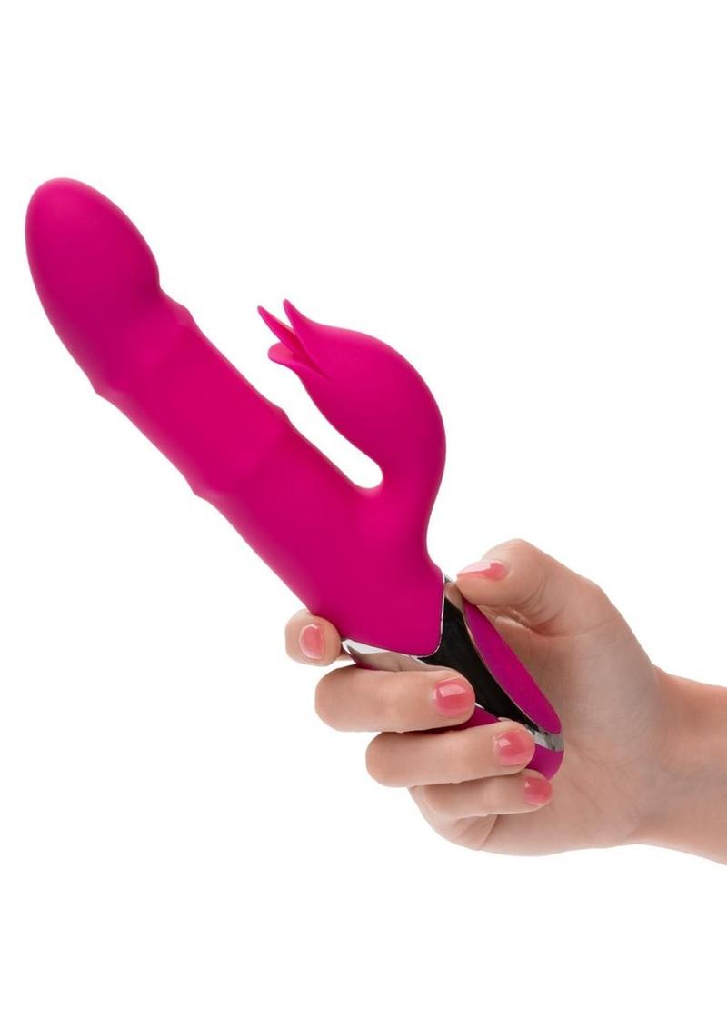 CalExotics Enchanted Embrace™ Rechargeable Silicone Rabbit Vibrator - Buy At Luxury Toy X - Free 3-Day Shipping