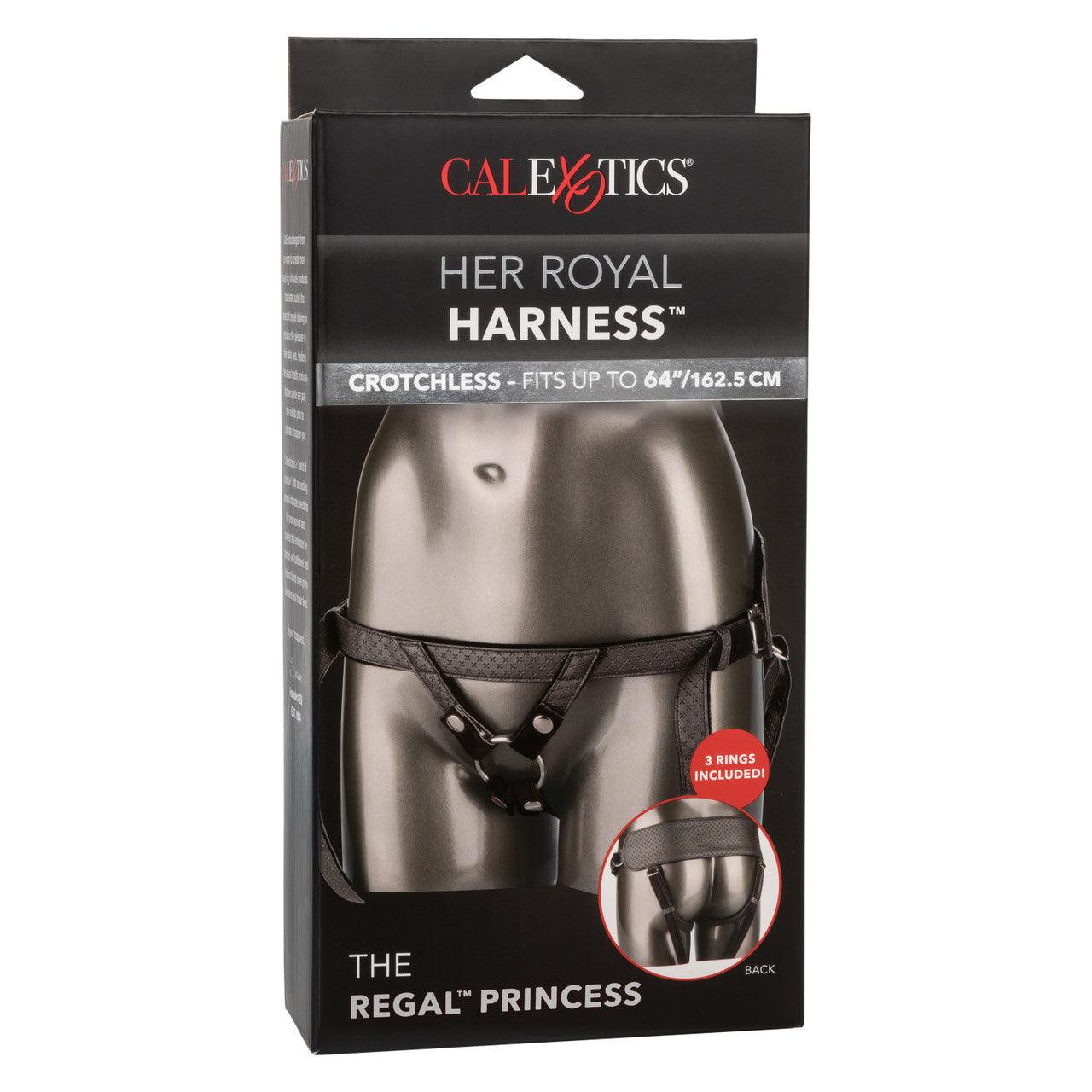 Calexotics Her Royal Harness The Regal Princess Adjustable Harness - Buy At Luxury Toy X - Free 3-Day Shipping