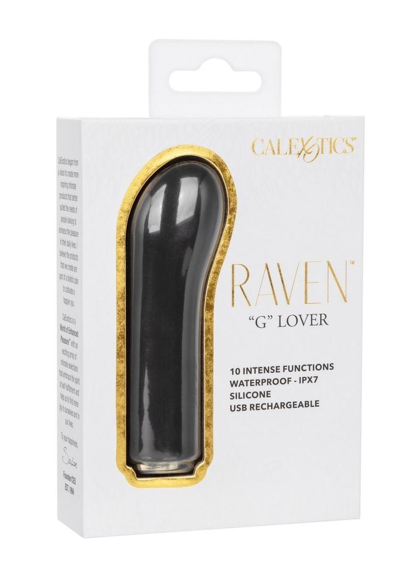 CalExotics Raven G Lover Silicone Rechargeable G-Spot Vibrator - Buy At Luxury Toy X - Free 3-Day Shipping