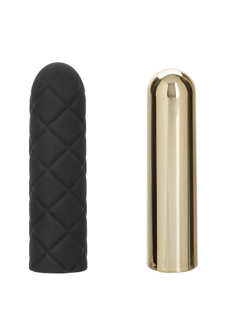 CalExotics Raven Quilted Seducer Rechargeable Silicone Bullet - Buy At Luxury Toy X - Free 3-Day Shipping