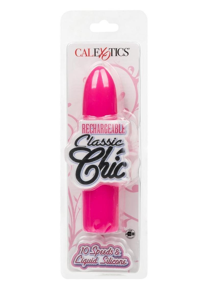 CalExotics Rechargeable Classic Chic Mini Silicone Vibrator - Buy At Luxury Toy X - Free 3-Day Shipping