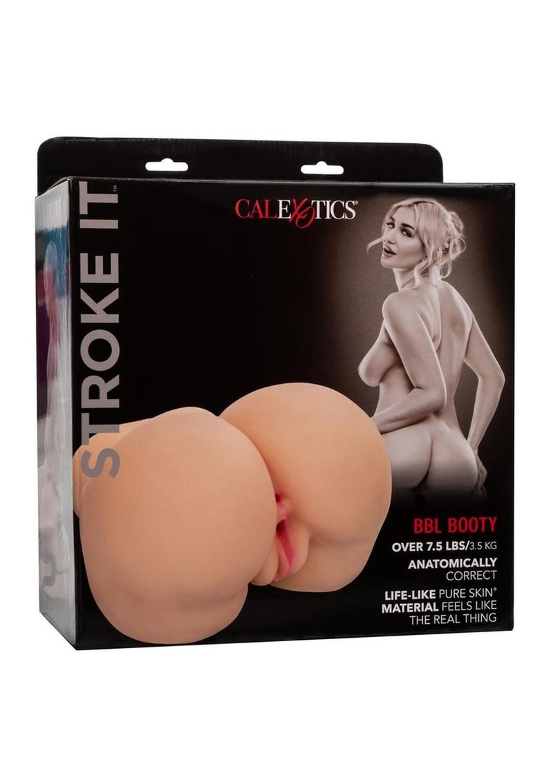 CalExotics Stroke It BBL Booty Masturbator - Anal - Buy At Luxury Toy X - Free 3-Day Shipping