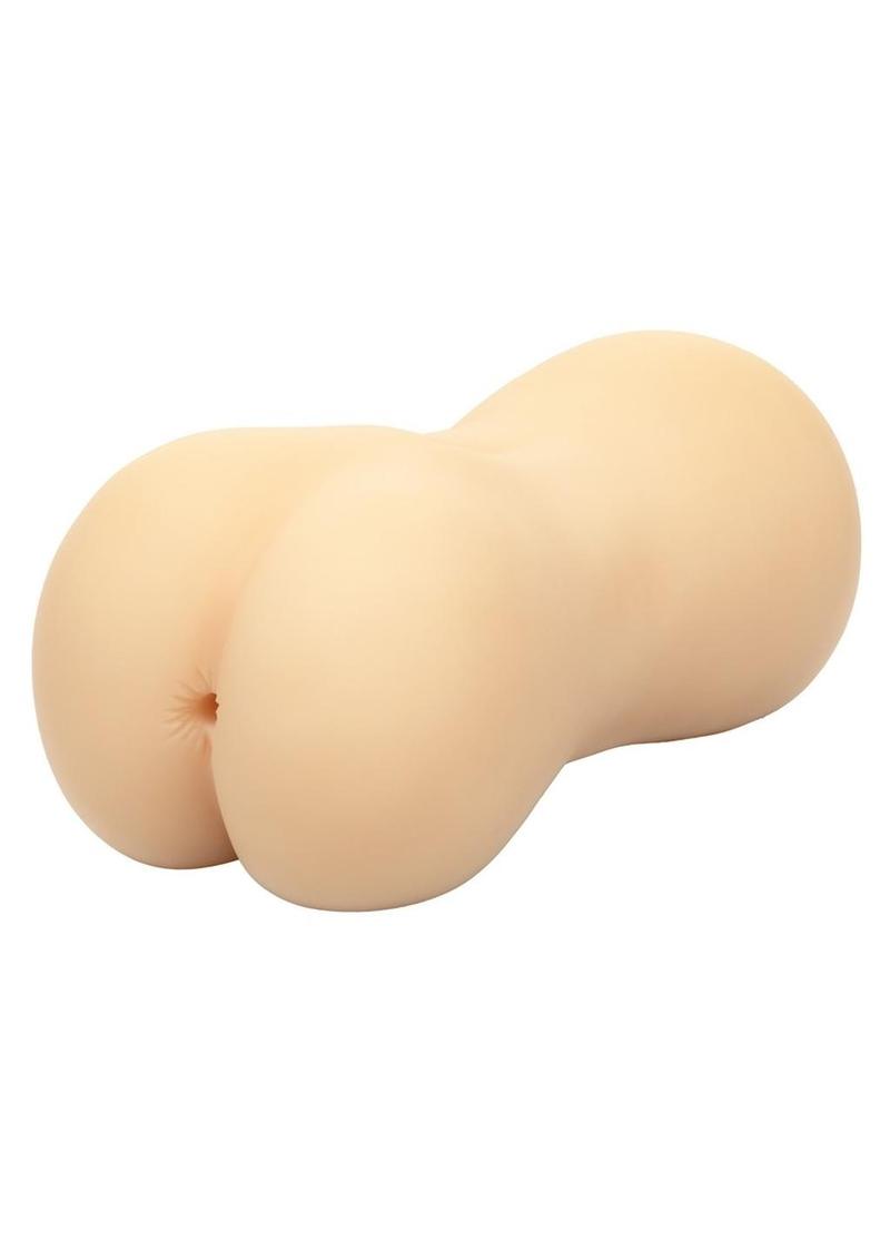 CalExotics Stroke It Realistic Dual Ended Stroker - Mouth and Ass - Buy At Luxury Toy X - Free 3-Day Shipping