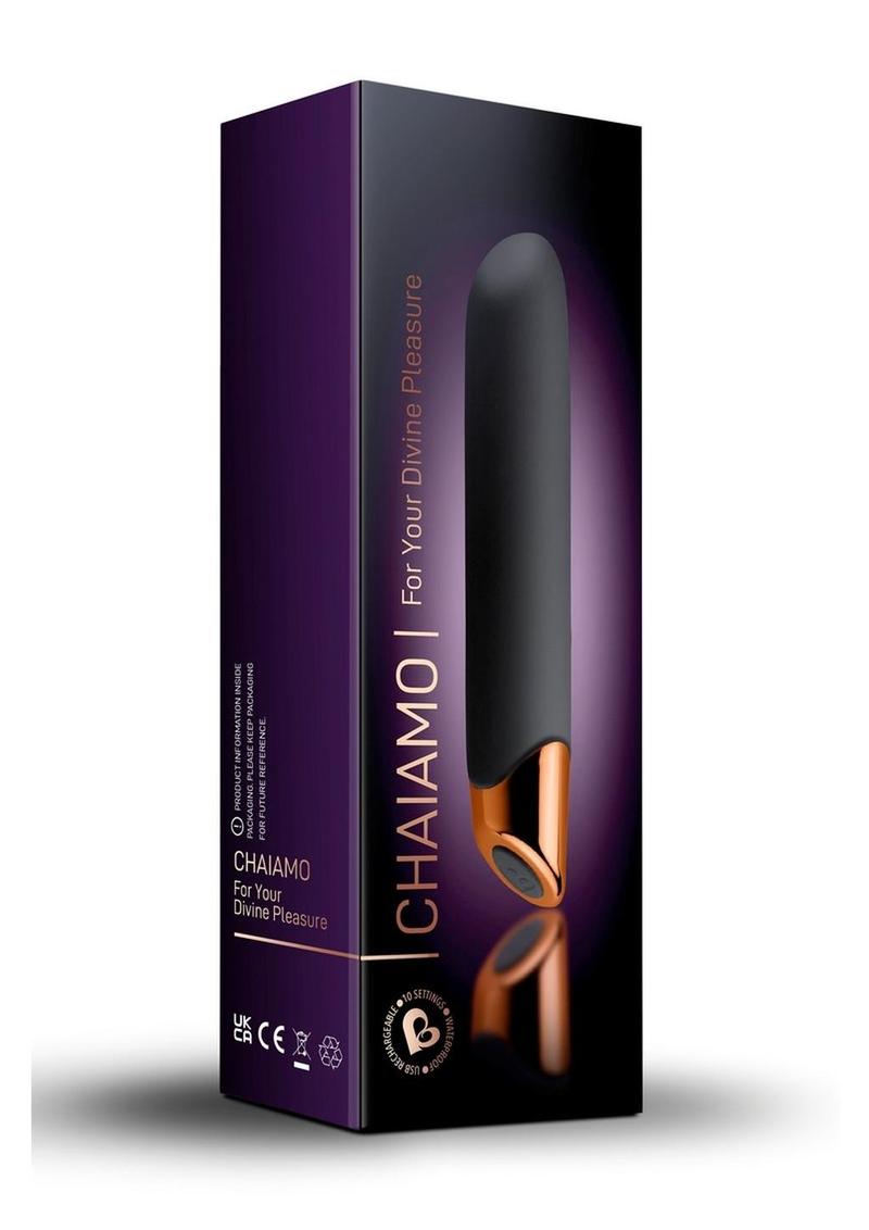 Chaiamo Rechargeable Silicone Vibrator - Buy At Luxury Toy X - Free 3-Day Shipping