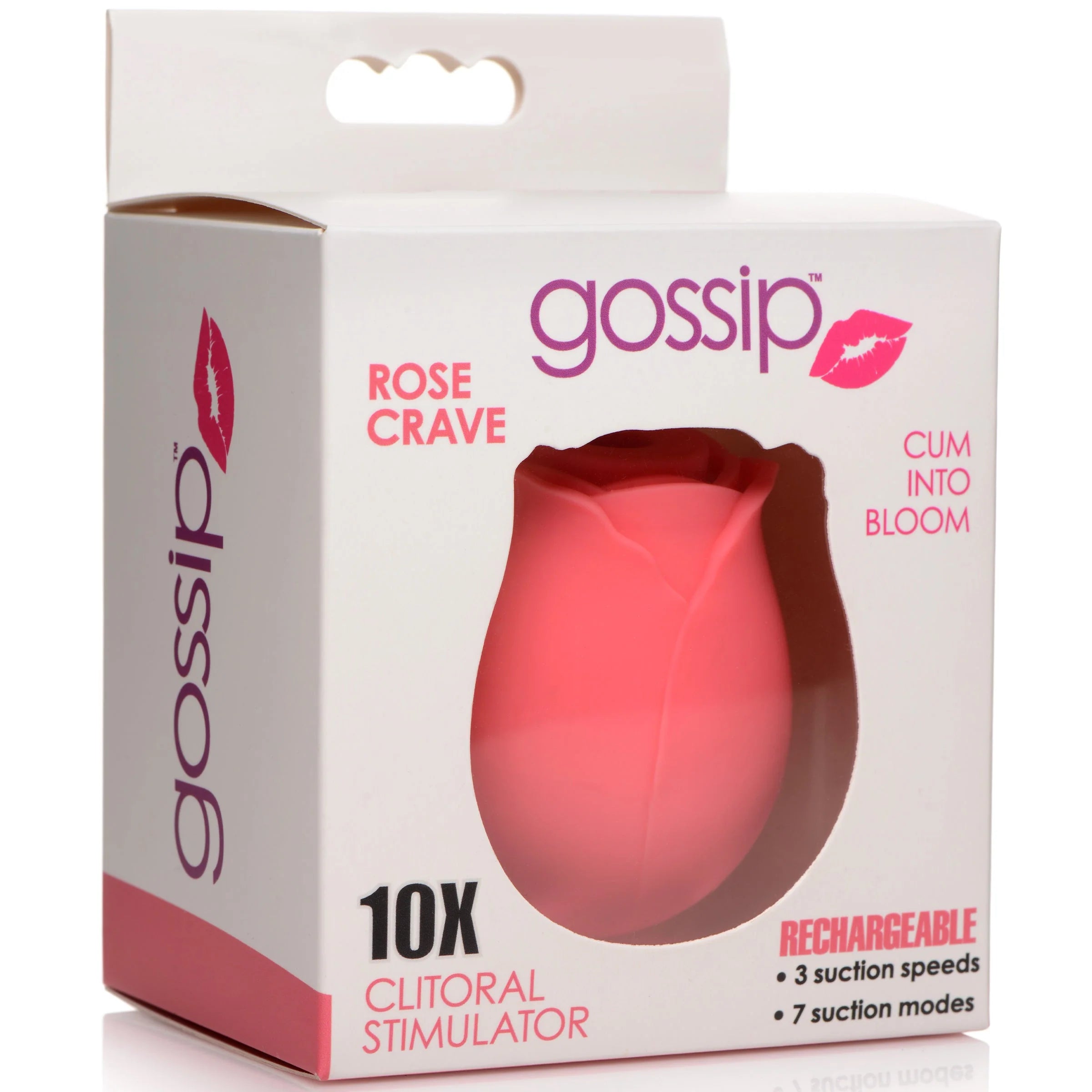 Gossip Rose Crave 10X Rechargeable Silicone Clitoral Stimulator