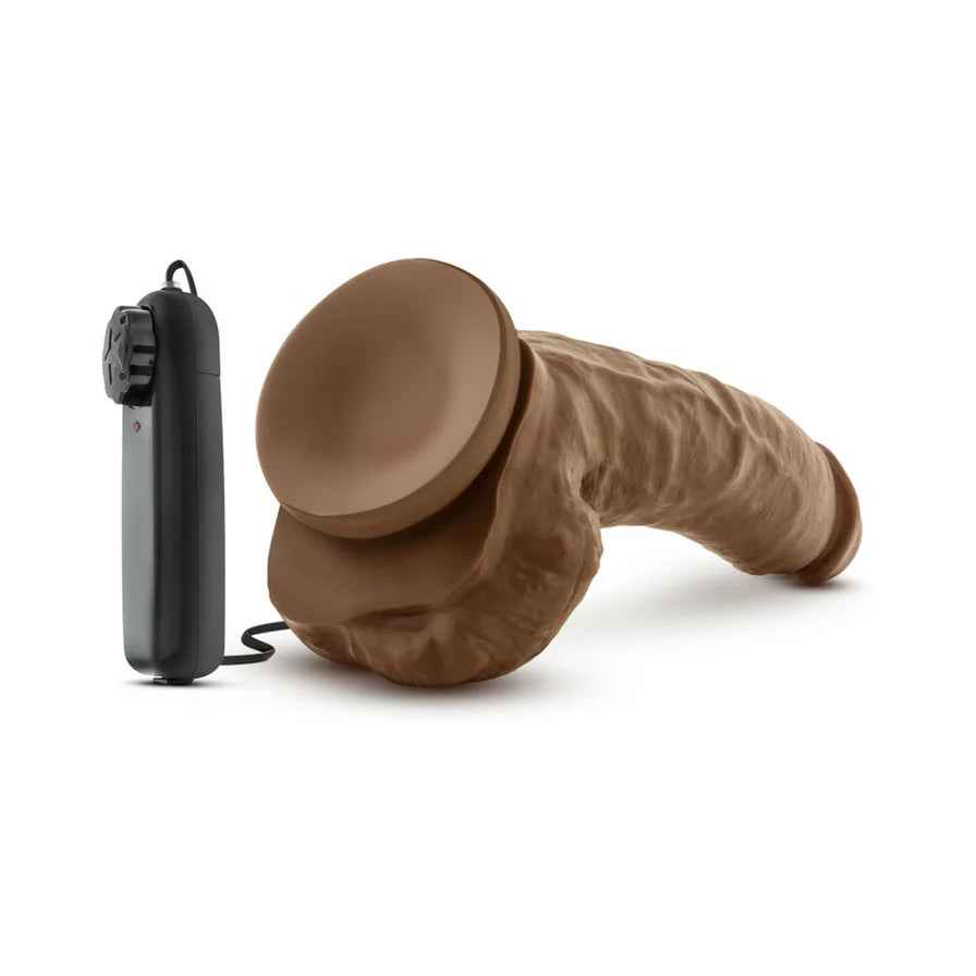 Coverboy The Boxer Vibrating Dildo with Balls – 9 Inches of Pure Ecstasy - Buy At Luxury Toy X - Free 3-Day Shipping