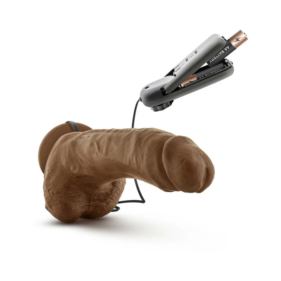 Coverboy The Boxer Vibrating Dildo with Balls – 9 Inches of Pure Ecstasy - Buy At Luxury Toy X - Free 3-Day Shipping