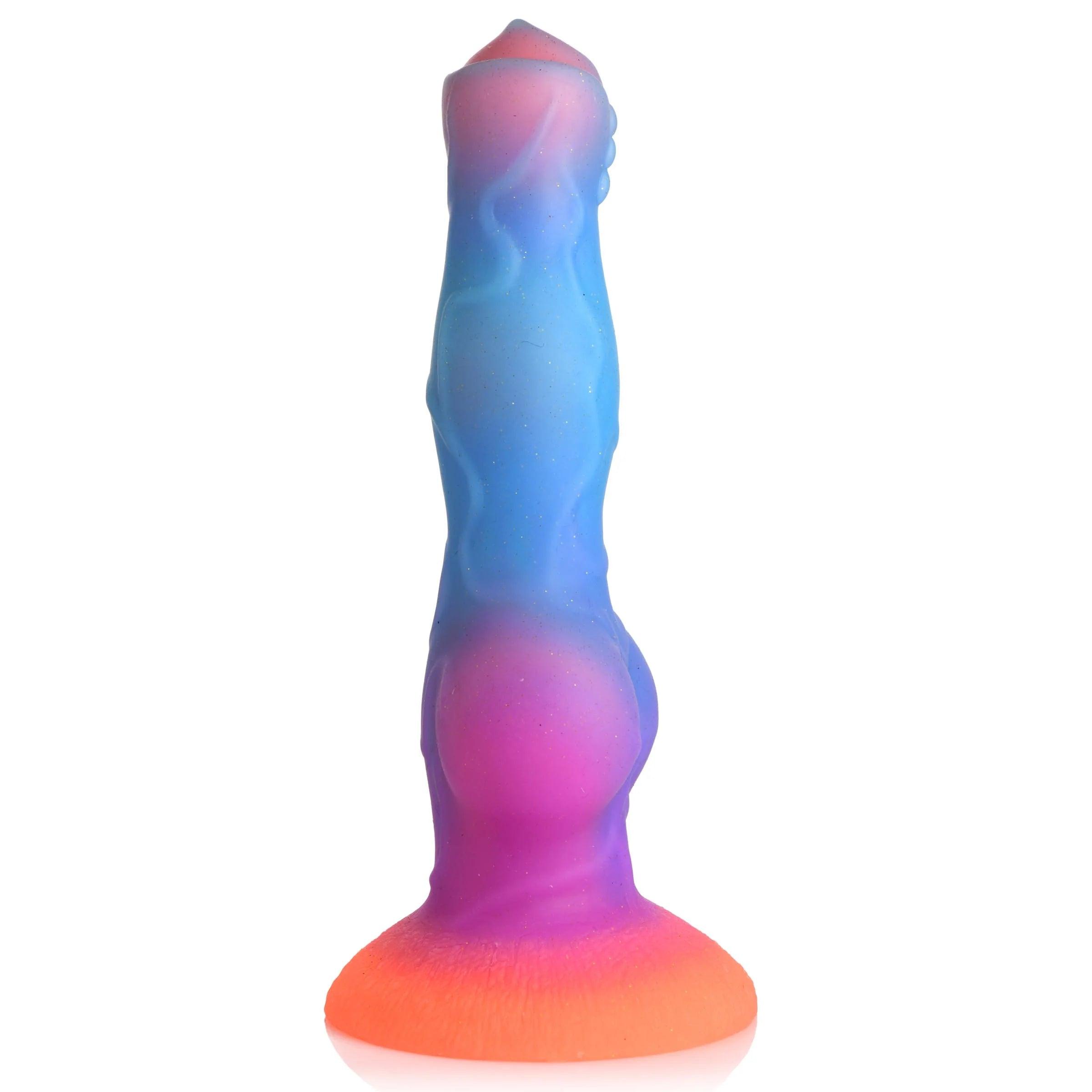 Creature Cocks Alien Glow In the Dark Dildo - Buy At Luxury Toy X - Free 3-Day Shipping