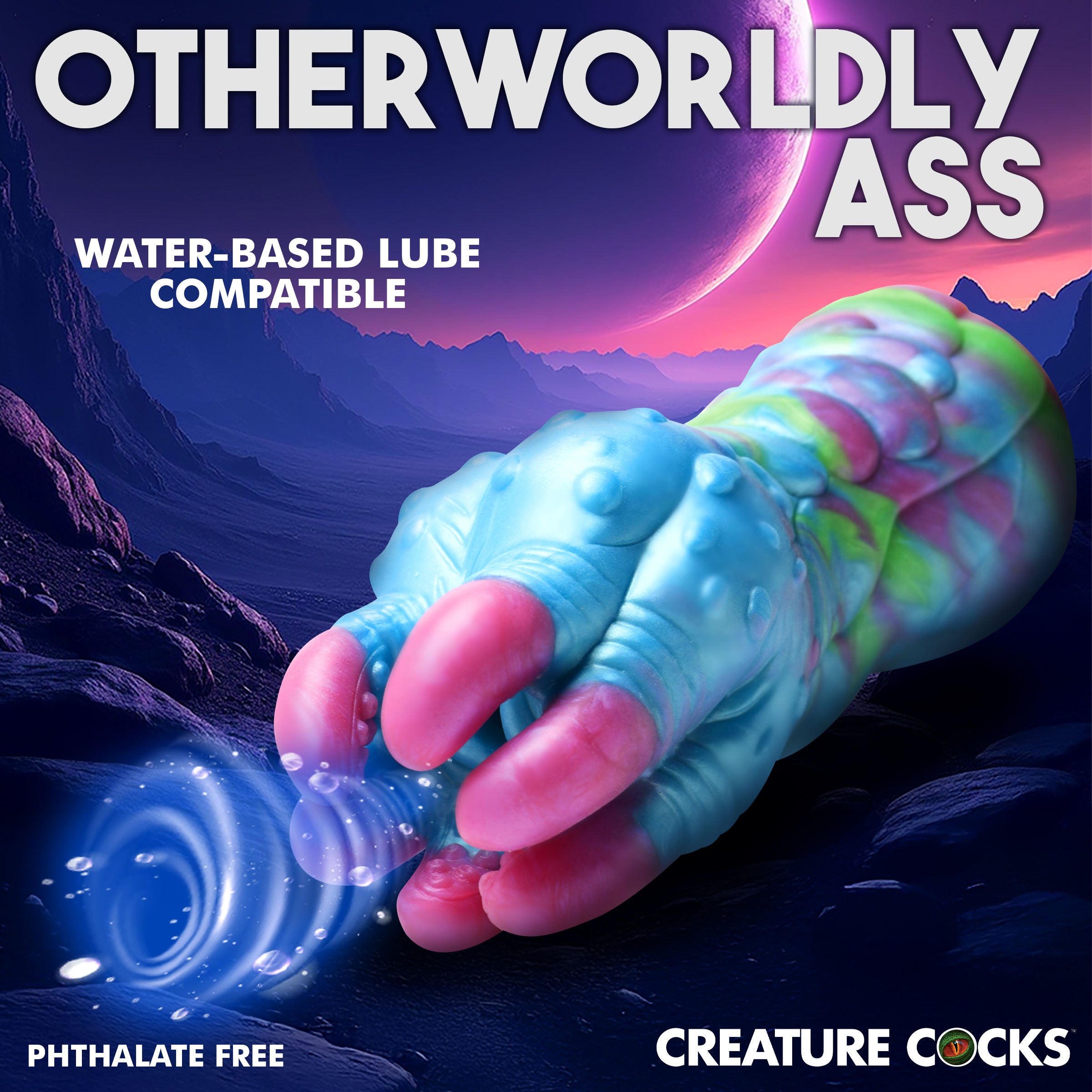 Creature Cocks Asstra Silicone Ass Stroker – Explore Cosmic Pleasures - Buy At Luxury Toy X - Free 3-Day Shipping