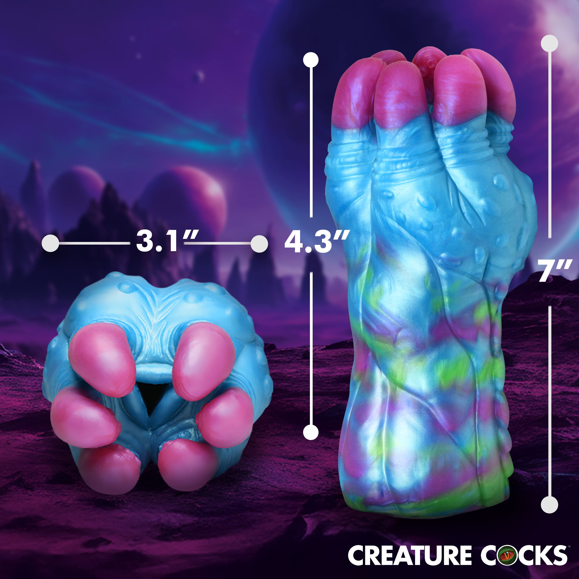 Creature Cocks Asstra Silicone Ass Stroker – Explore Cosmic Pleasures - Buy At Luxury Toy X - Free 3-Day Shipping