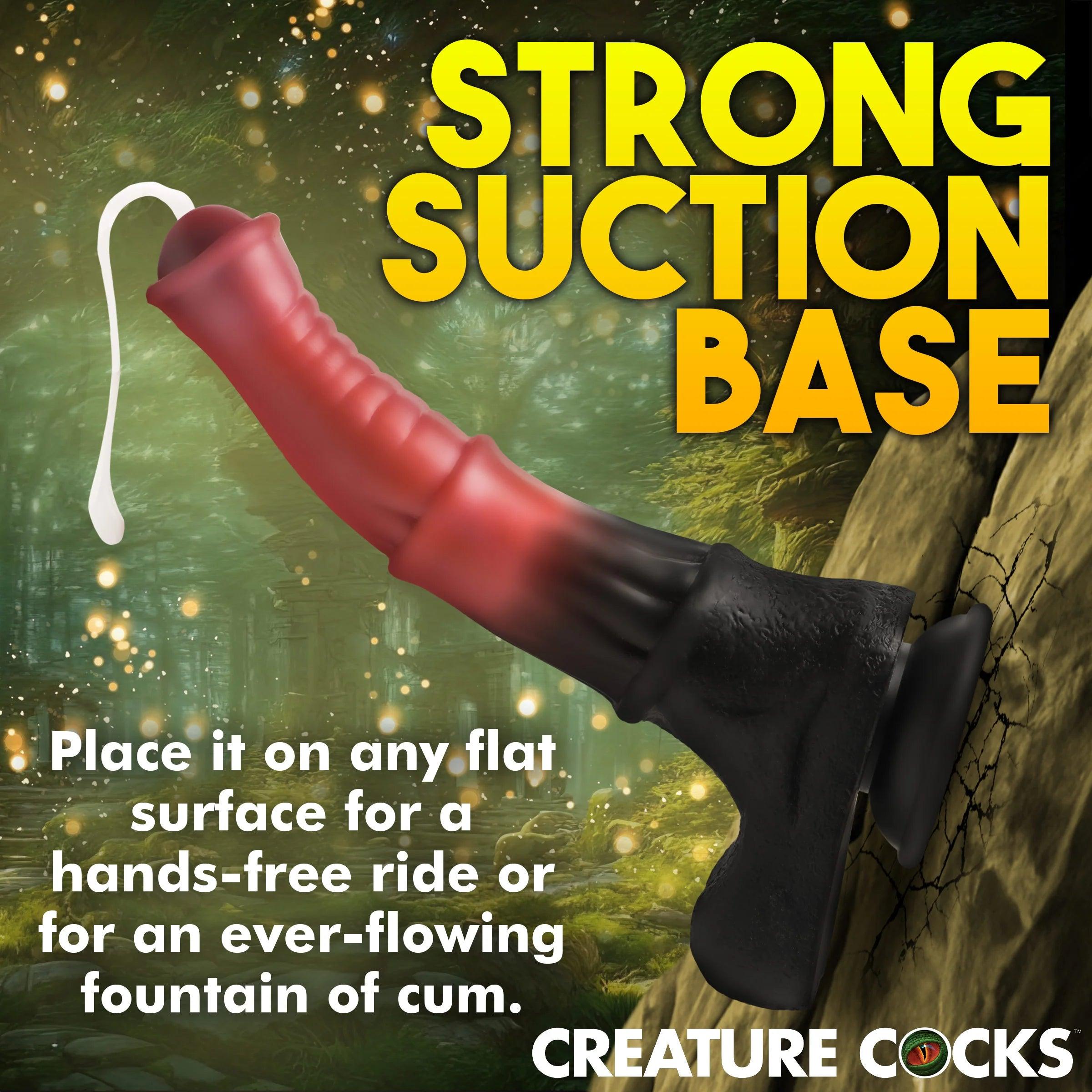 Creature Cocks Centaur Explosion Squirting Silicone Dildo - Buy At Luxury Toy X - Free 3-Day Shipping