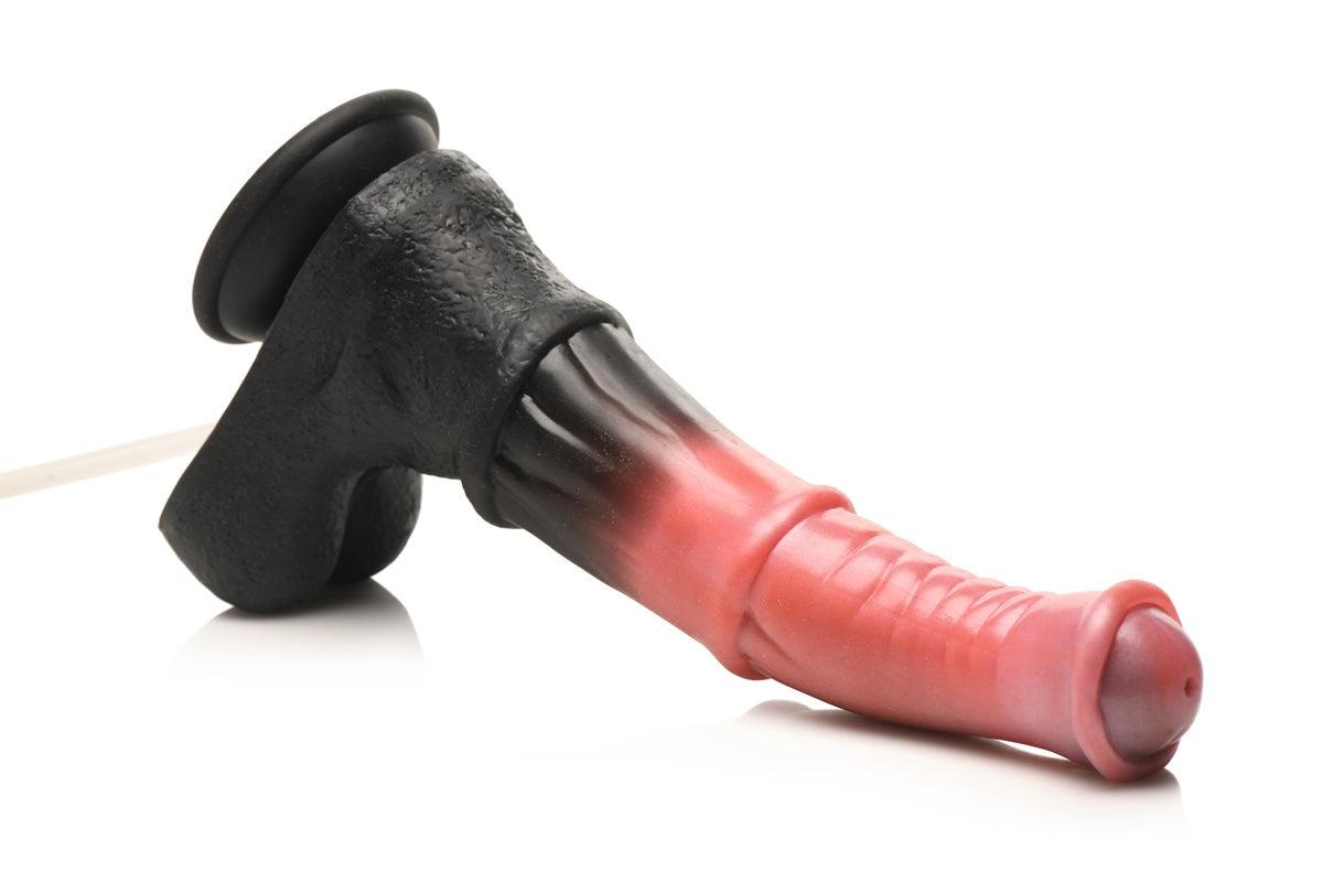 Creature Cocks Centaur Explosion Squirting Silicone Dildo - Buy At Luxury Toy X - Free 3-Day Shipping