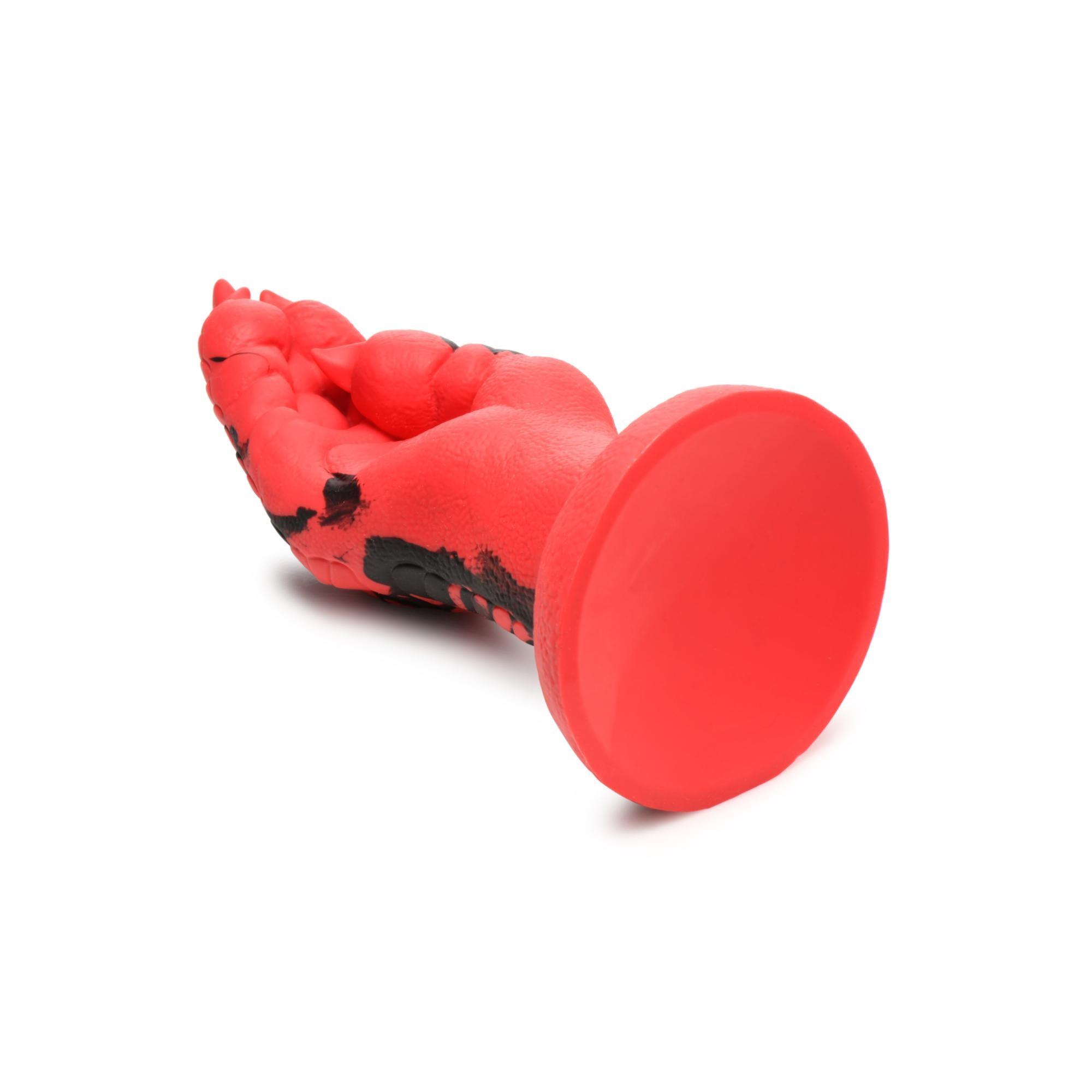 Creature Cocks Demon Claw Fisting Silicone Dildo - Red/Black - Buy At Luxury Toy X - Free 3-Day Shipping