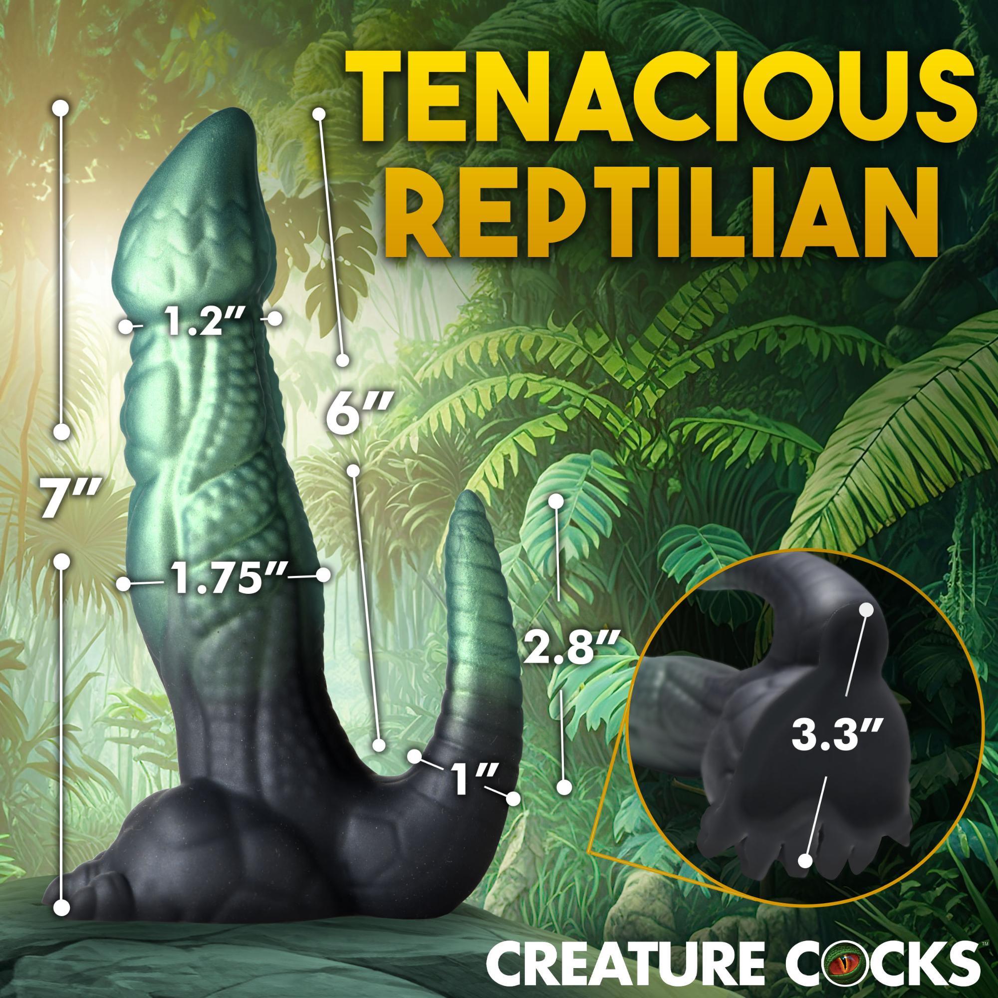 Creature Cocks Dickosaur Dinosaur Silicone Dildo - Buy At Luxury Toy X - Free 3-Day Shipping