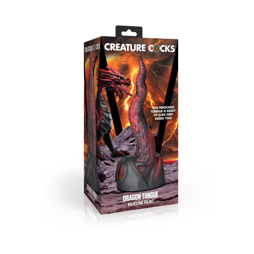 Creature Cocks Dragon Tongue Silicone Dildo - Buy At Luxury Toy X - Free 3-Day Shipping