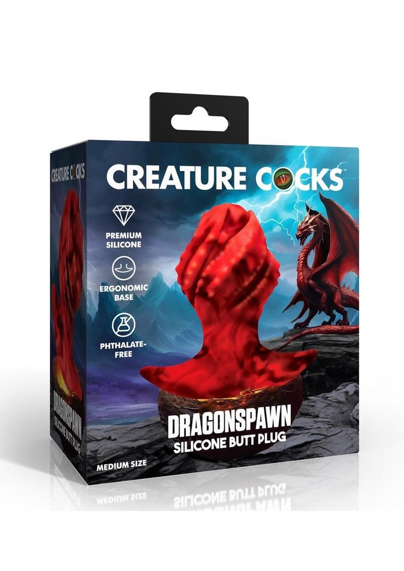 Creature Cocks Dragonspawn Silicone Butt Plug - Buy At Luxury Toy X - Free 3-Day Shipping