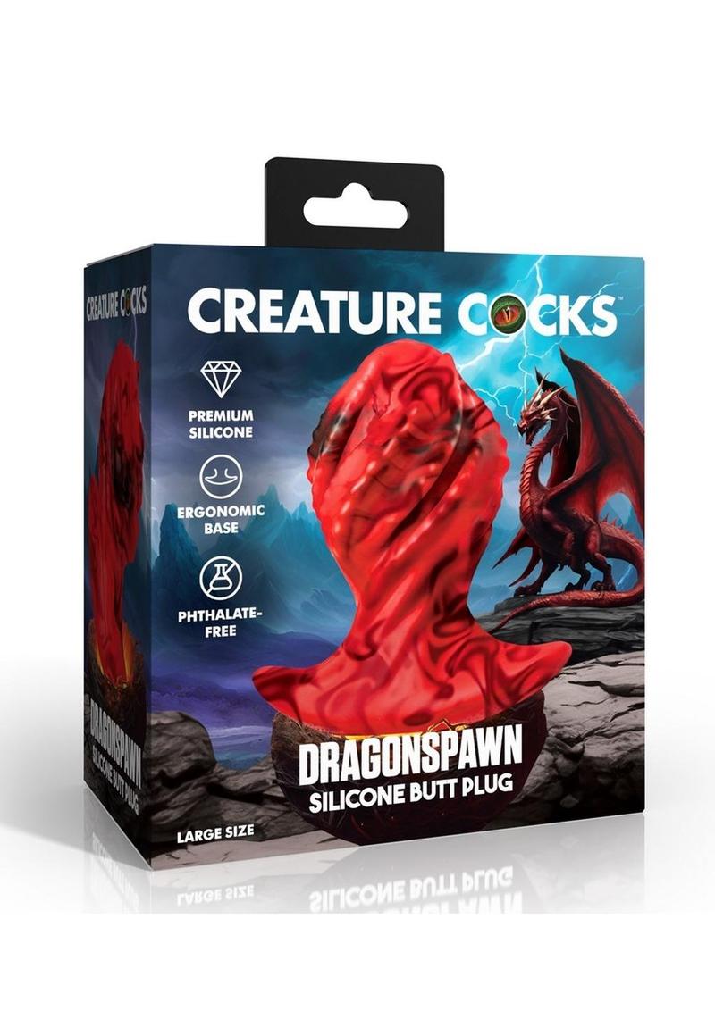 Creature Cocks Dragonspawn Silicone Butt Plug - Buy At Luxury Toy X - Free 3-Day Shipping