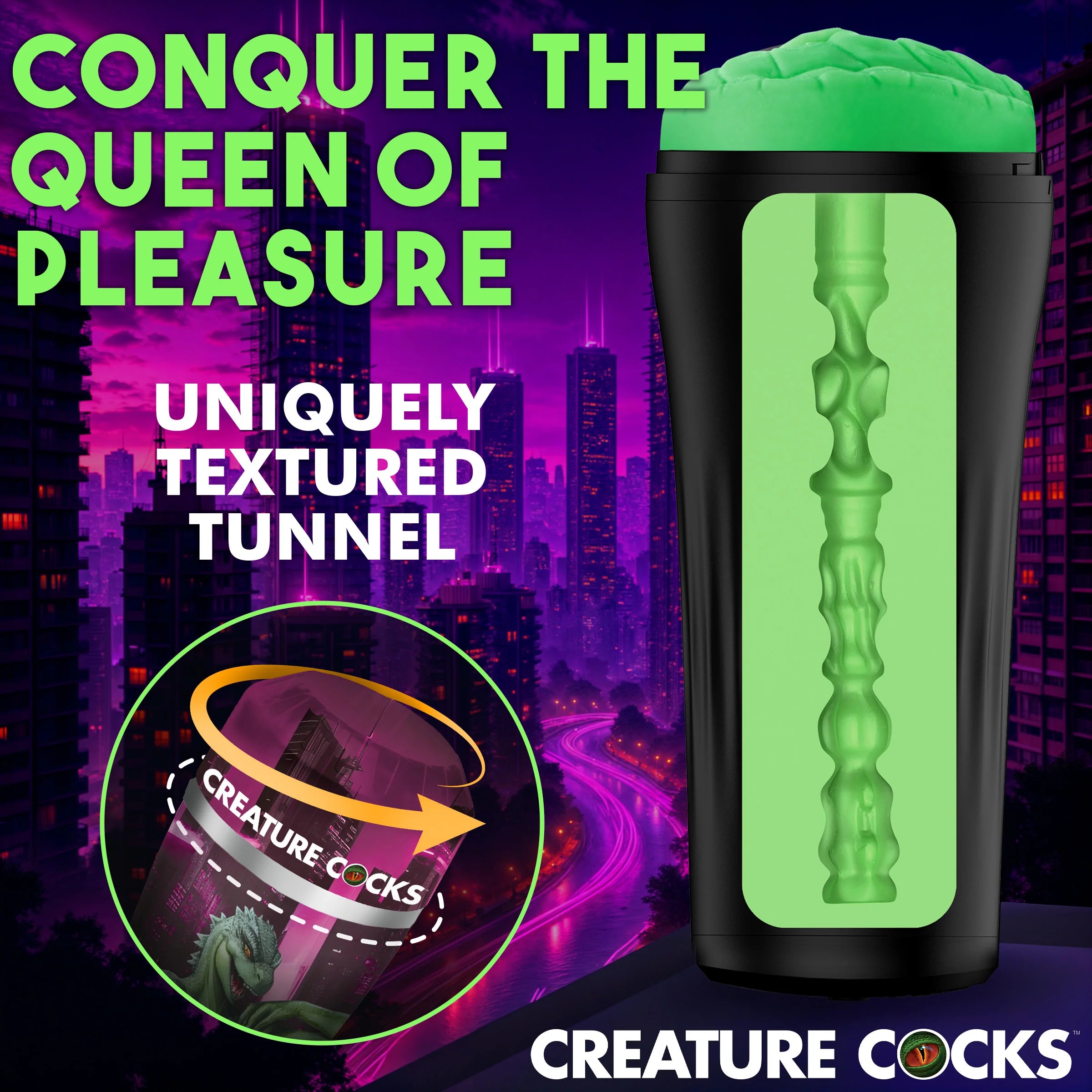 Creature Cocks Fuckzilla Pussy Stroker - Buy At Luxury Toy X - Free 3-Day Shipping