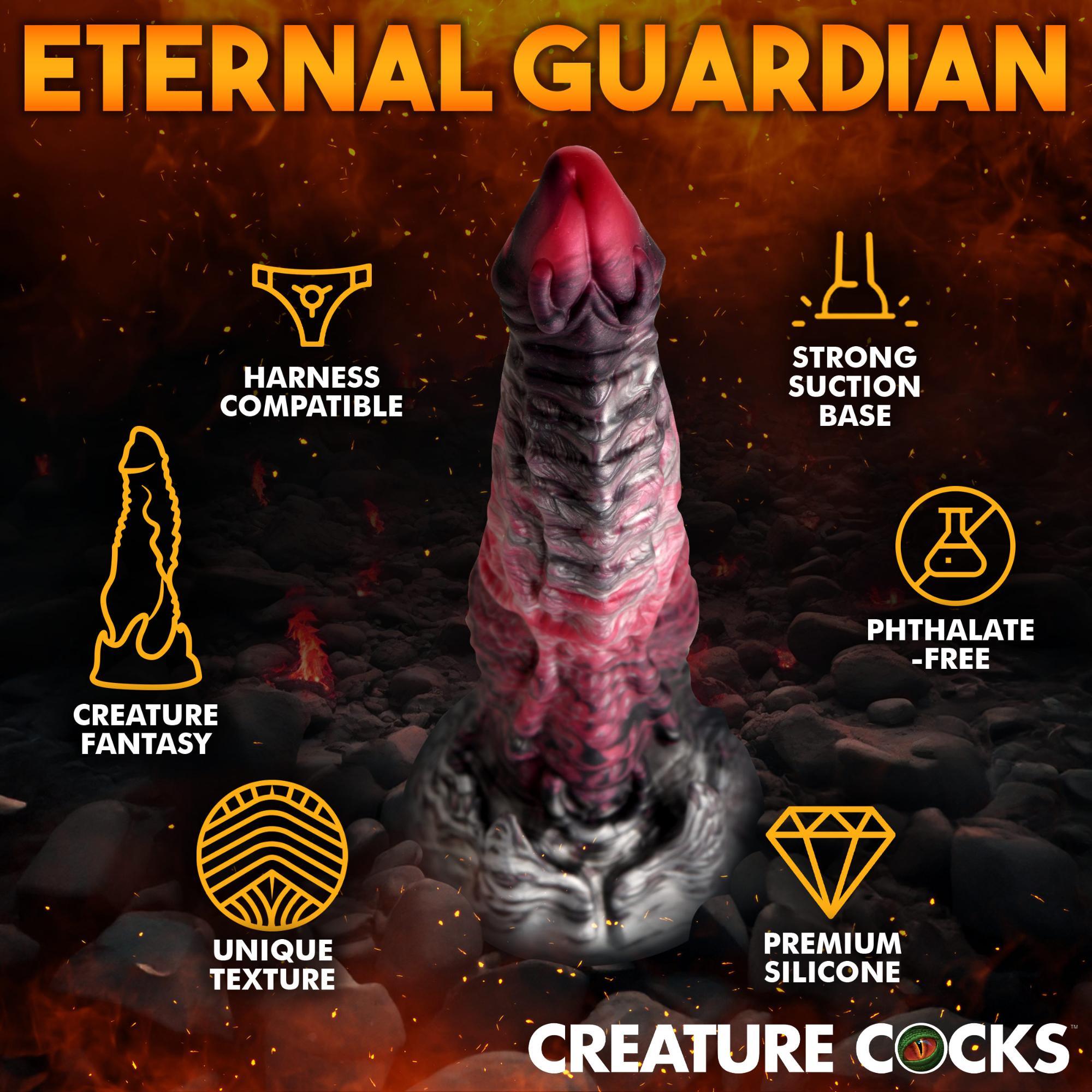 Creature Cocks Hades Silicone Dildo - Large - Buy At Luxury Toy X - Free 3-Day Shipping