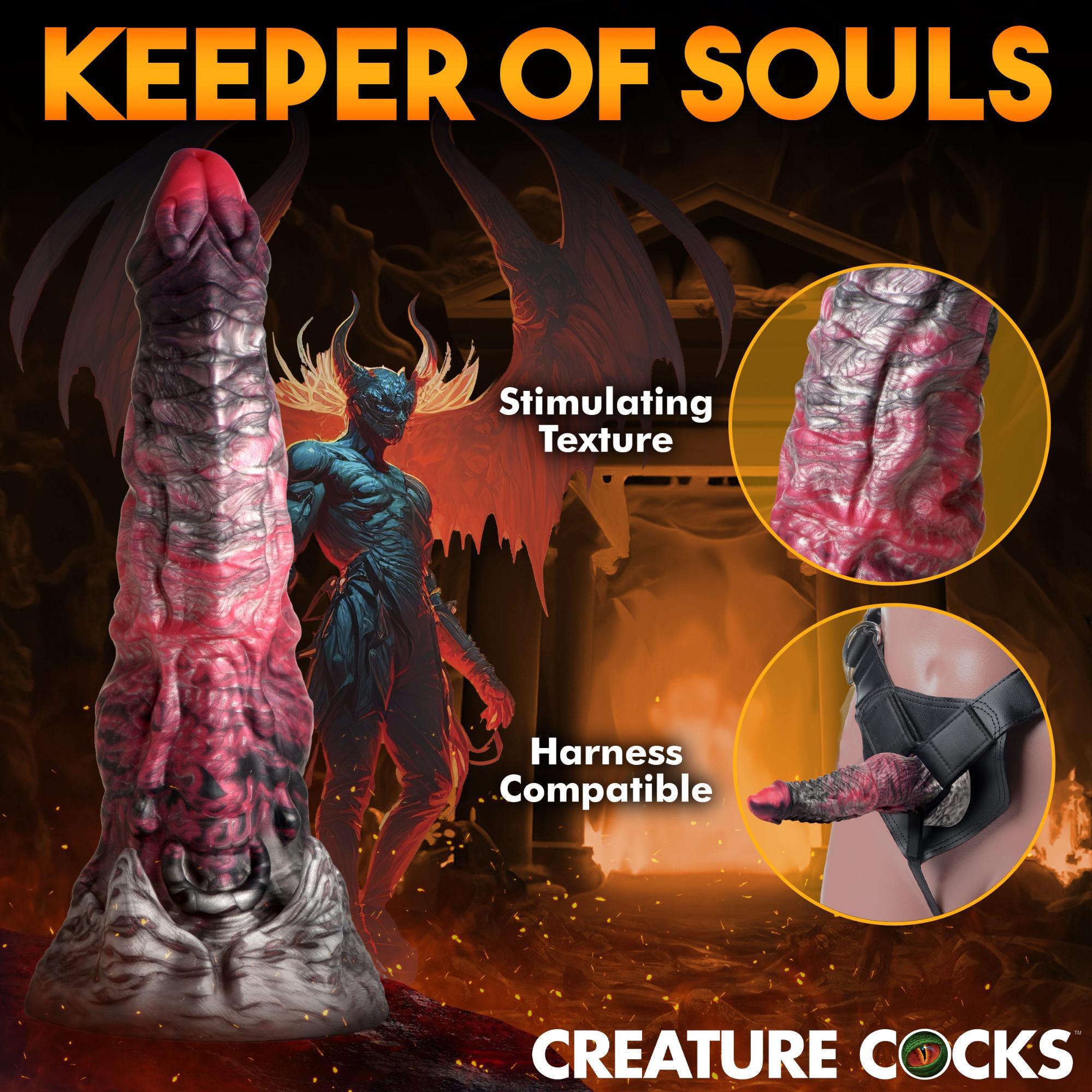 Creature Cocks Hades Silicone Dildo - Large - Buy At Luxury Toy X - Free 3-Day Shipping