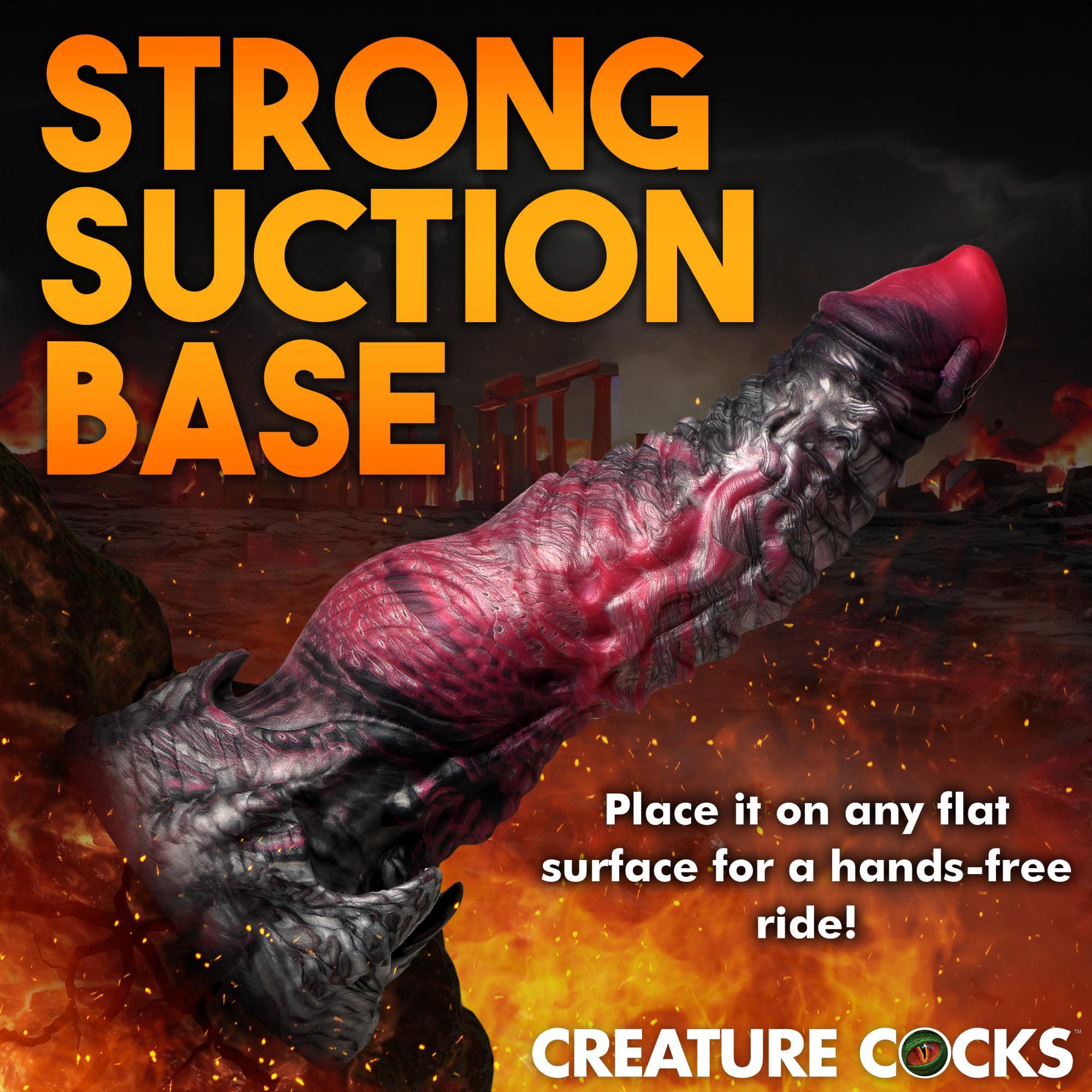 Creature Cocks Hades Silicone Dildo - Large - Buy At Luxury Toy X - Free 3-Day Shipping