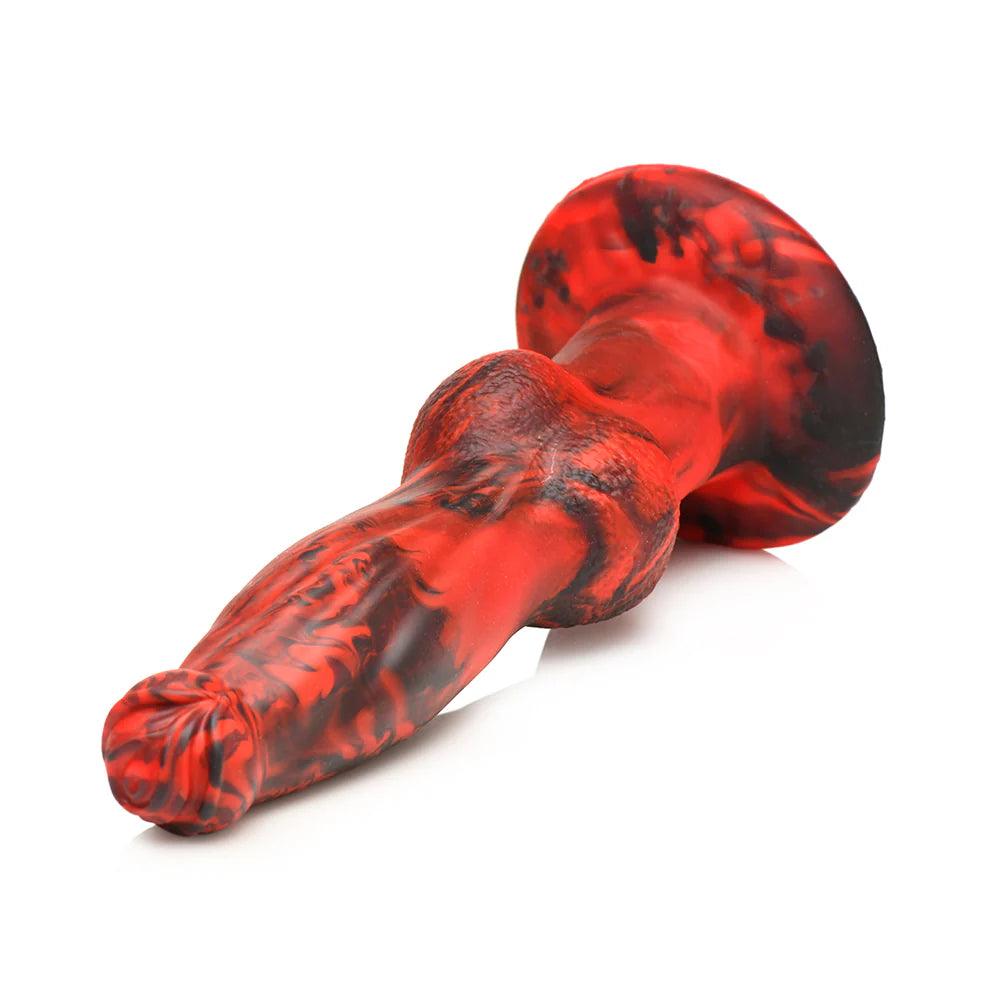 Creature Cocks Hell Wolf Thrusting & Vibrating Silicone Dildo - Buy At Luxury Toy X - Free 3-Day Shipping